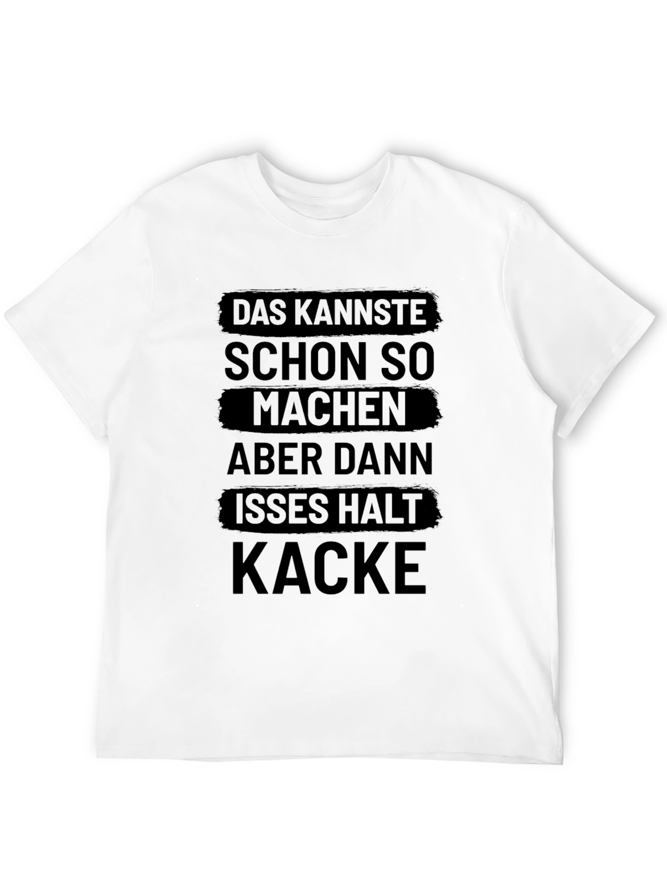 Black Kacke T-Shirt - Black Humor Tee view 12