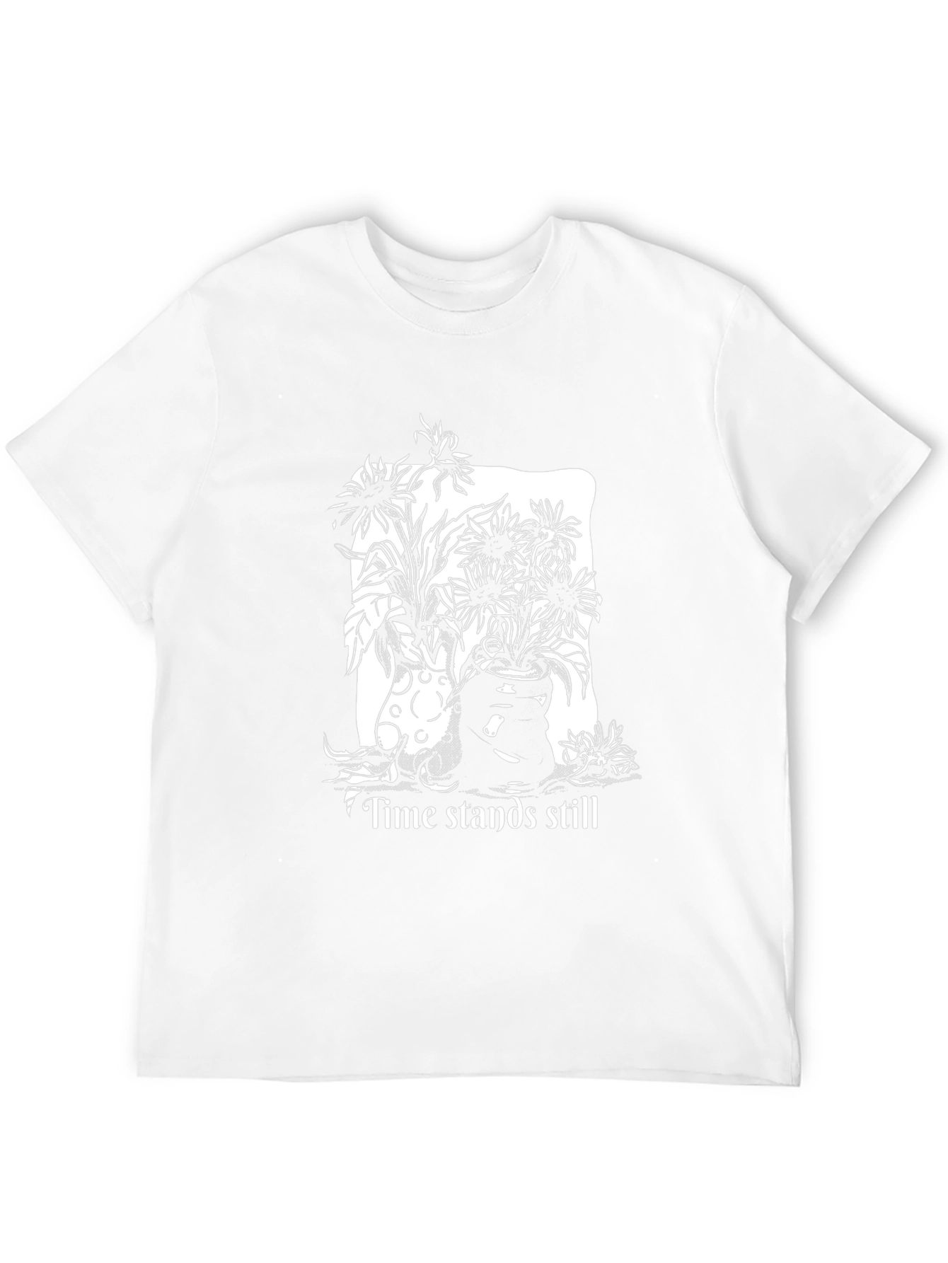 Time Stands Still Graphic Tee - Black - 12