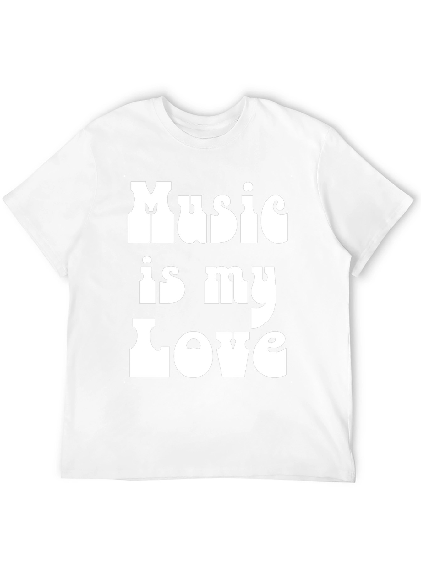 Black Music is My Love Black Graphic Tee view 12