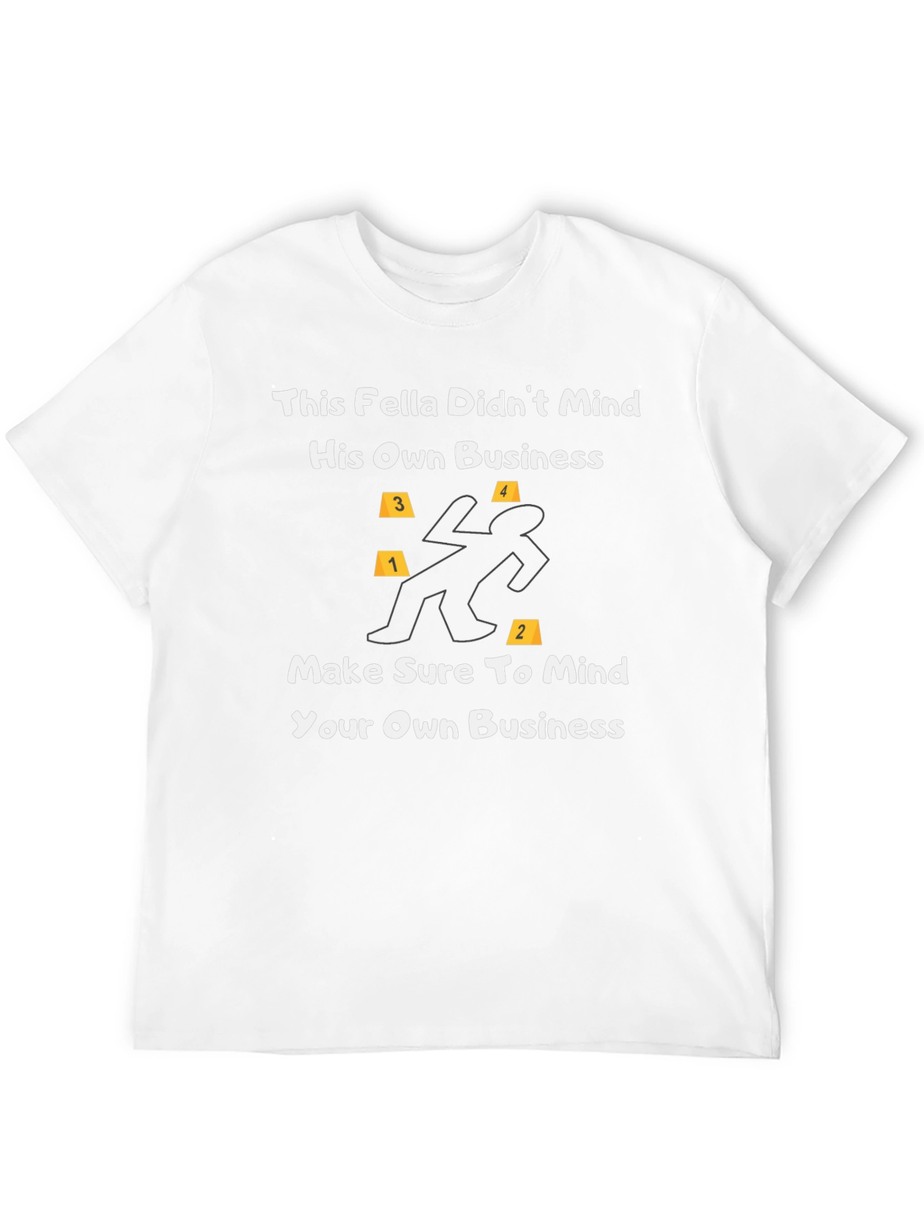 Black Mind Your Business Graphic Tee view 12