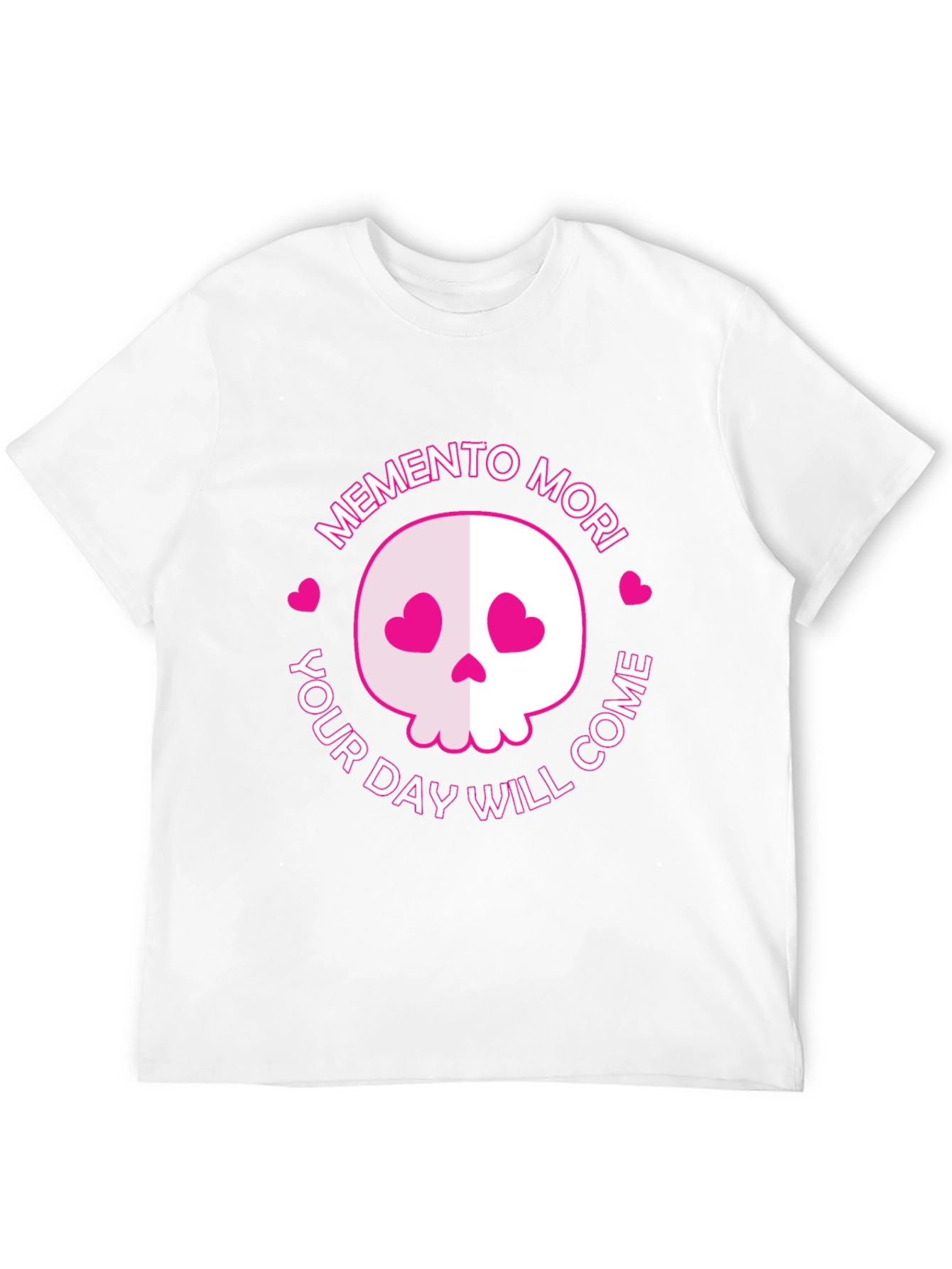 Black Memento Mori Skull Graphic Tee - Black view 12