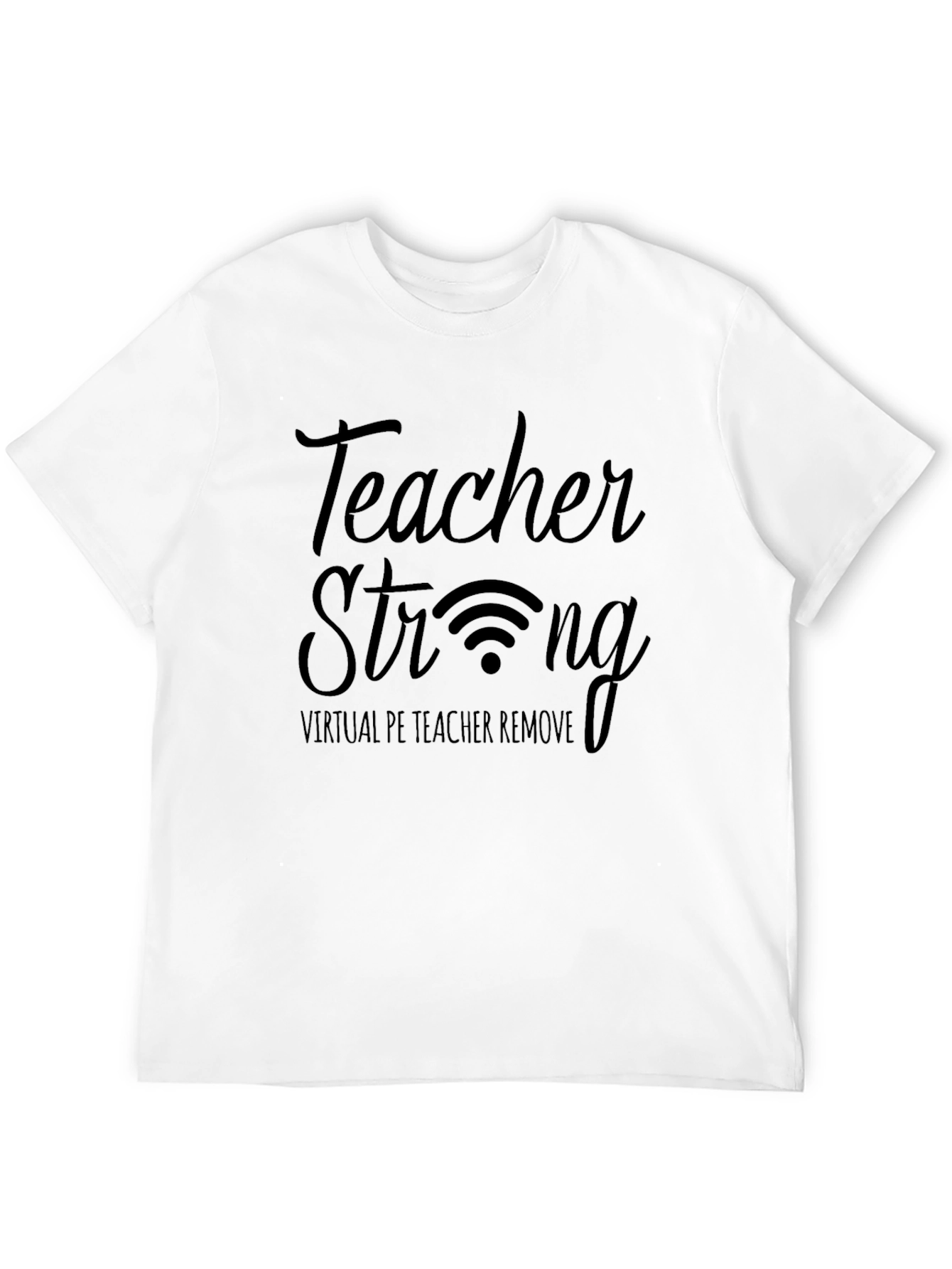 Black Teacher Strong Graphic Tee view 12