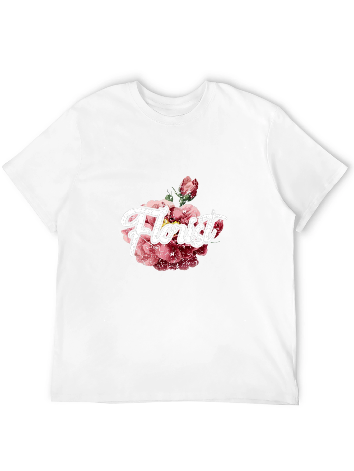 Black Florist Floral Graphic T-Shirt view 12