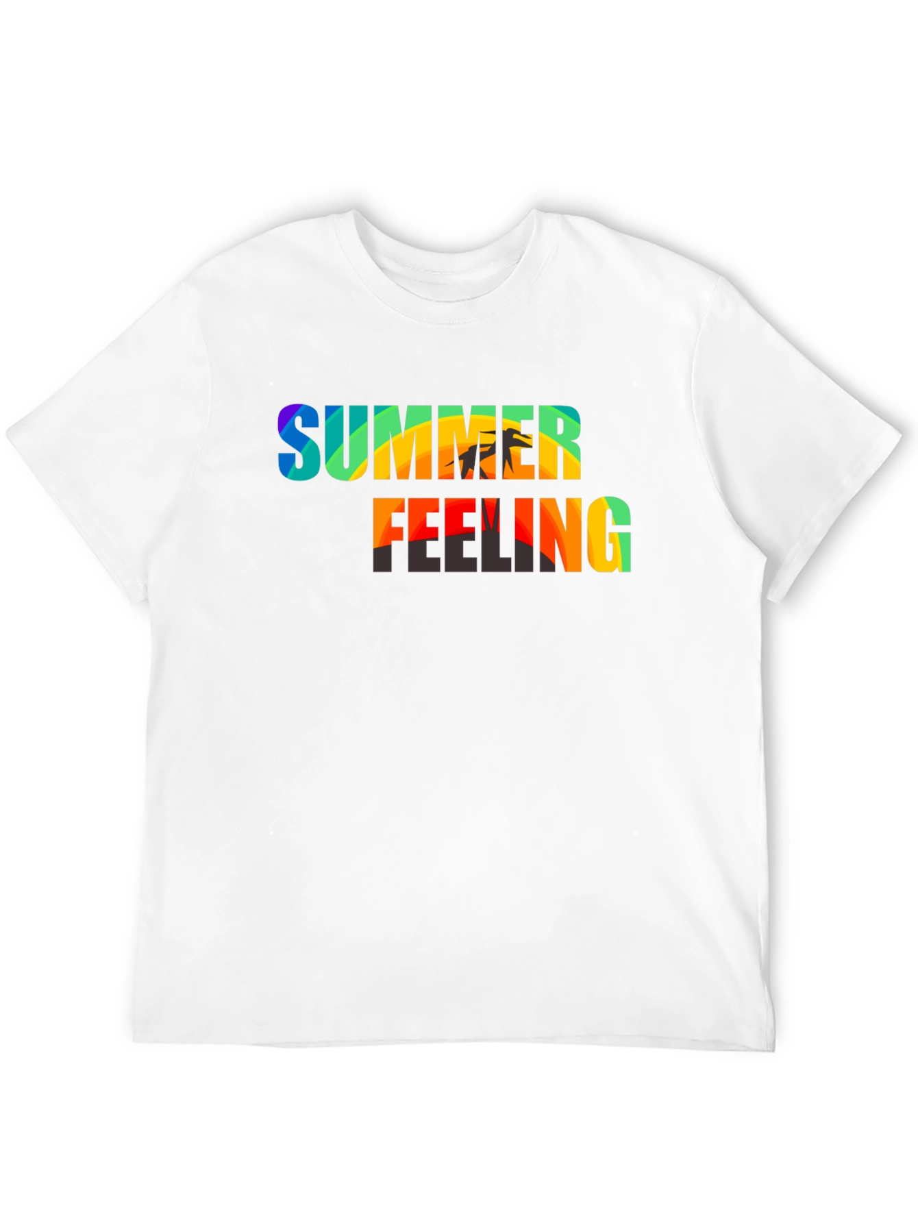 Black Summer Feeling Graphic Tee view 12