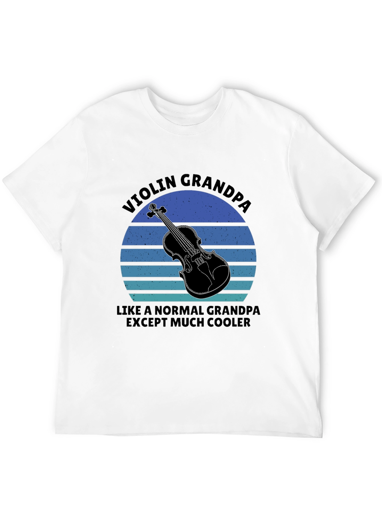 Black Violin Grandpa T-Shirt - Cool Musician Grandfather Tee view 12