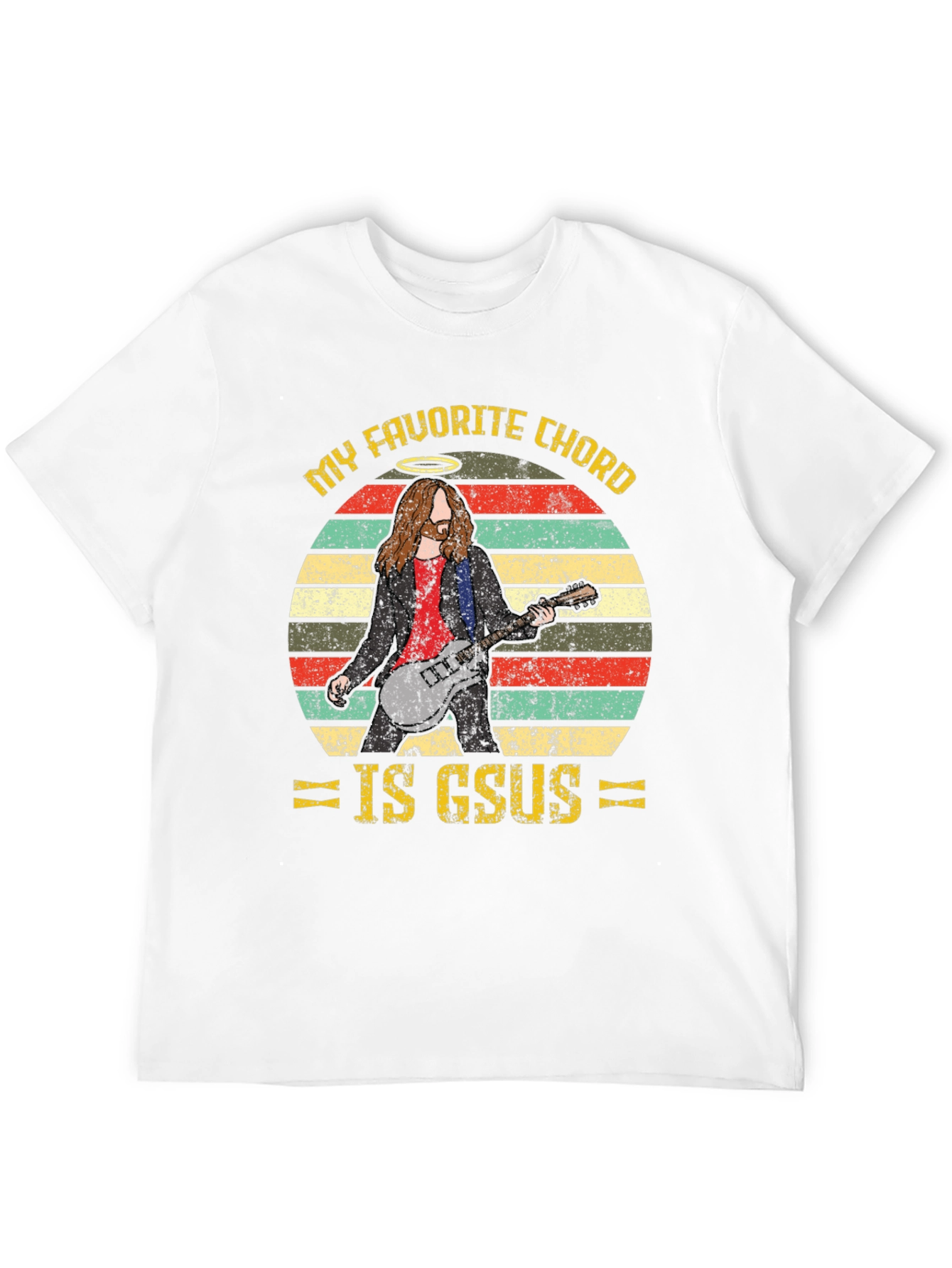 Black My Favorite Chord is GSUS Graphic Tee view 12