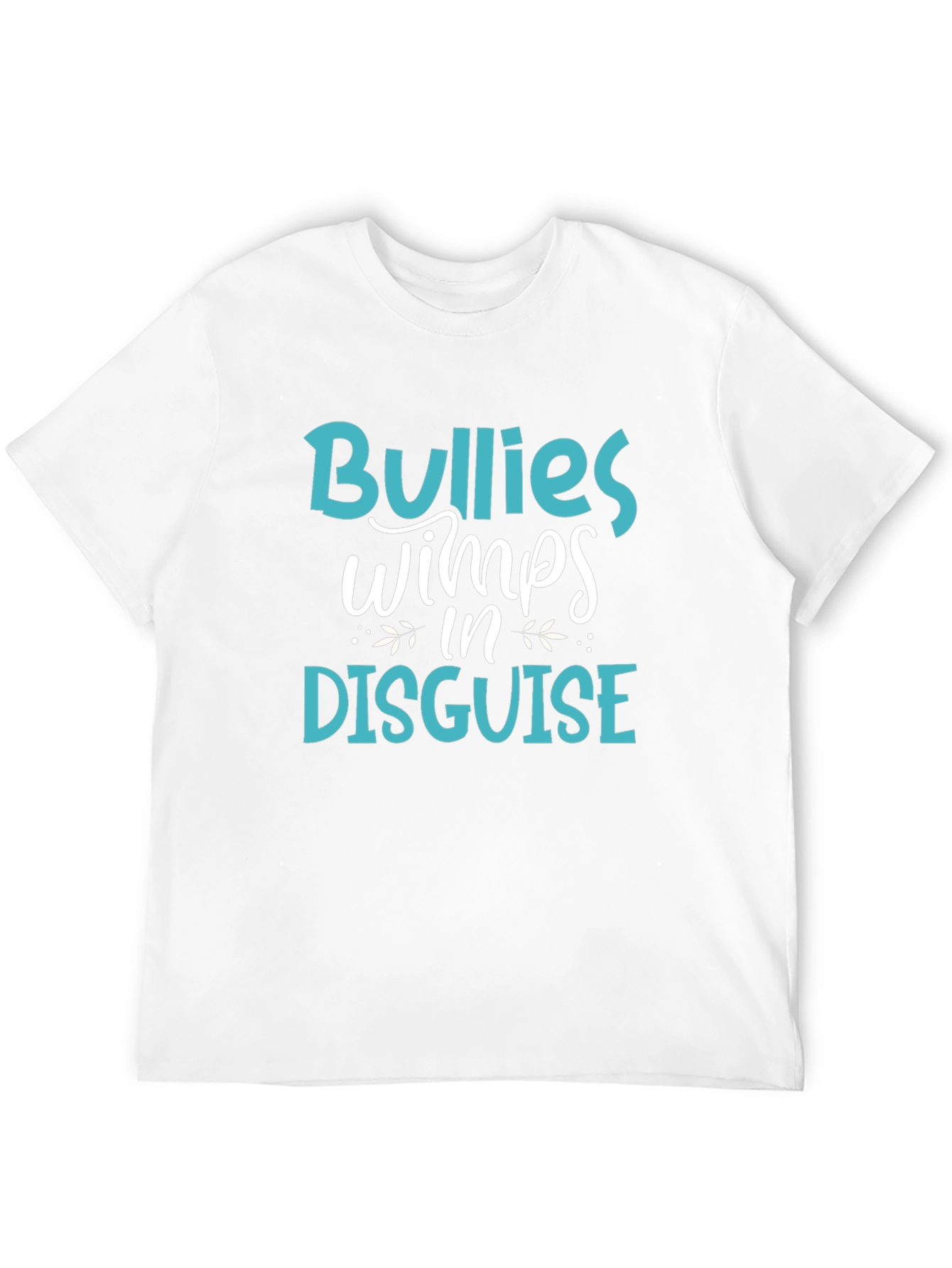 Black Bullies Wimps in Disguise Graphic Tee view 12