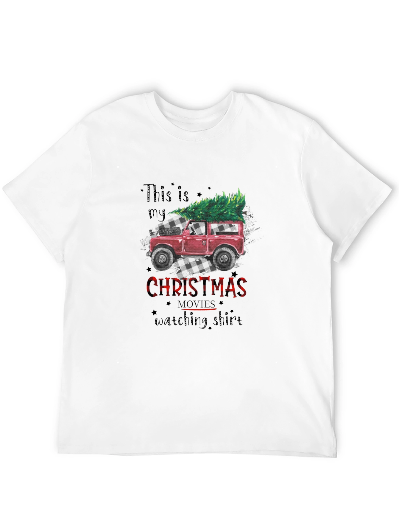 Black Christmas Movie Watching Shirt view 12