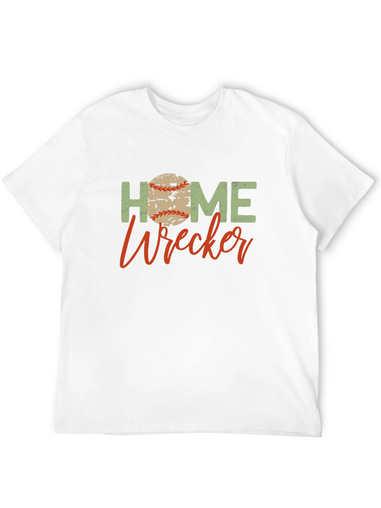 Black Home Wrecker Baseball T-Shirt view 12