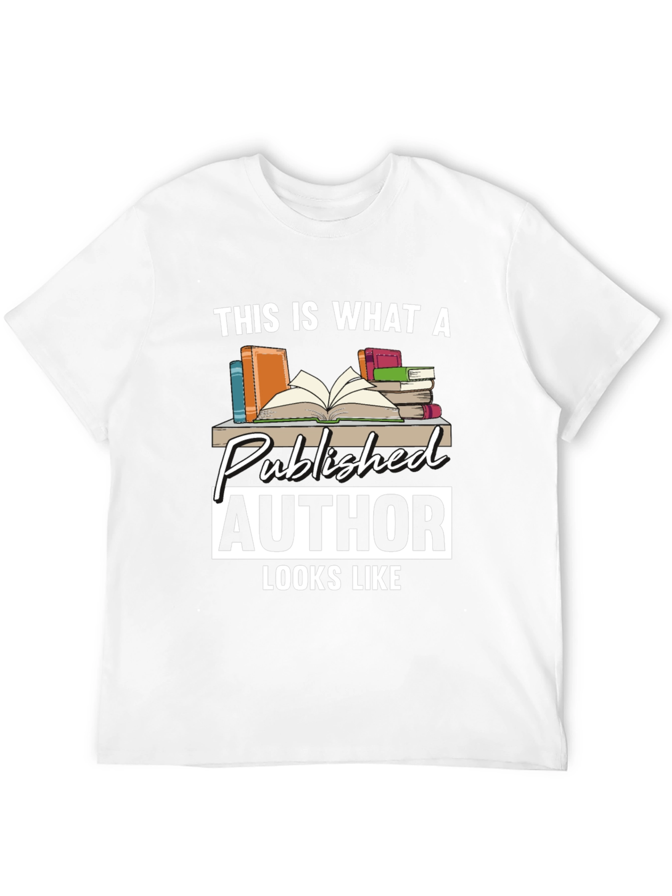Black Published Author T-Shirt: Literary Gift for Writers view 12