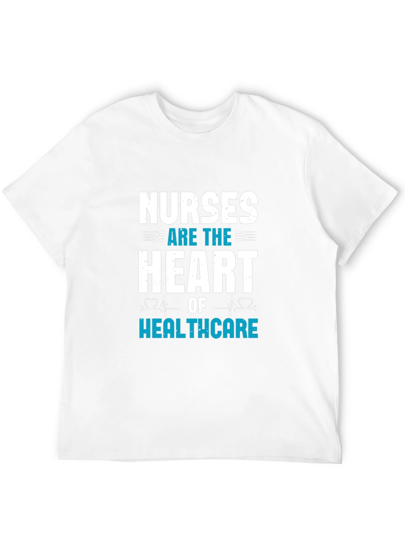 Black Nurses Heart of Healthcare Graphic T-Shirt view 12