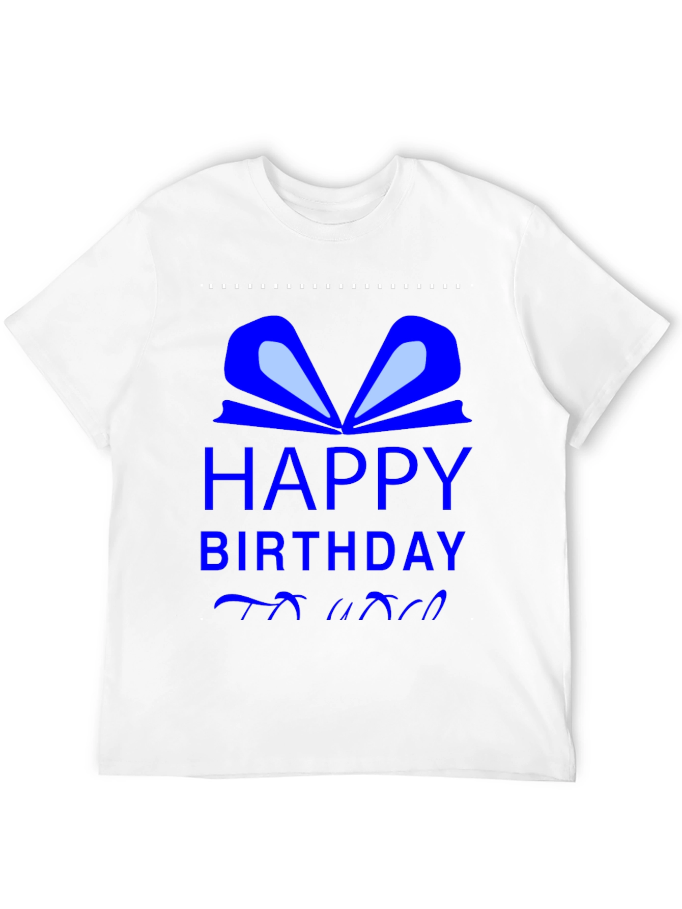 Black Happy Birthday Gift T-Shirt view 12