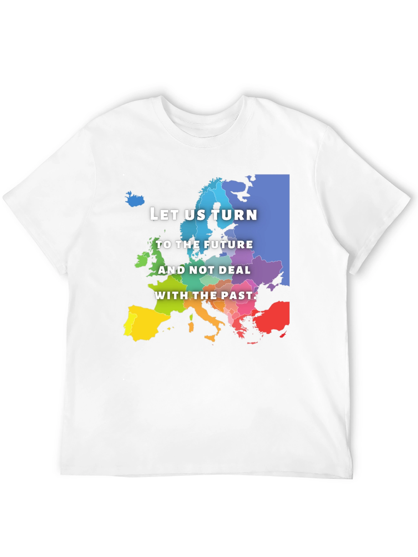 Black Europe Future Black T-Shirt view 12