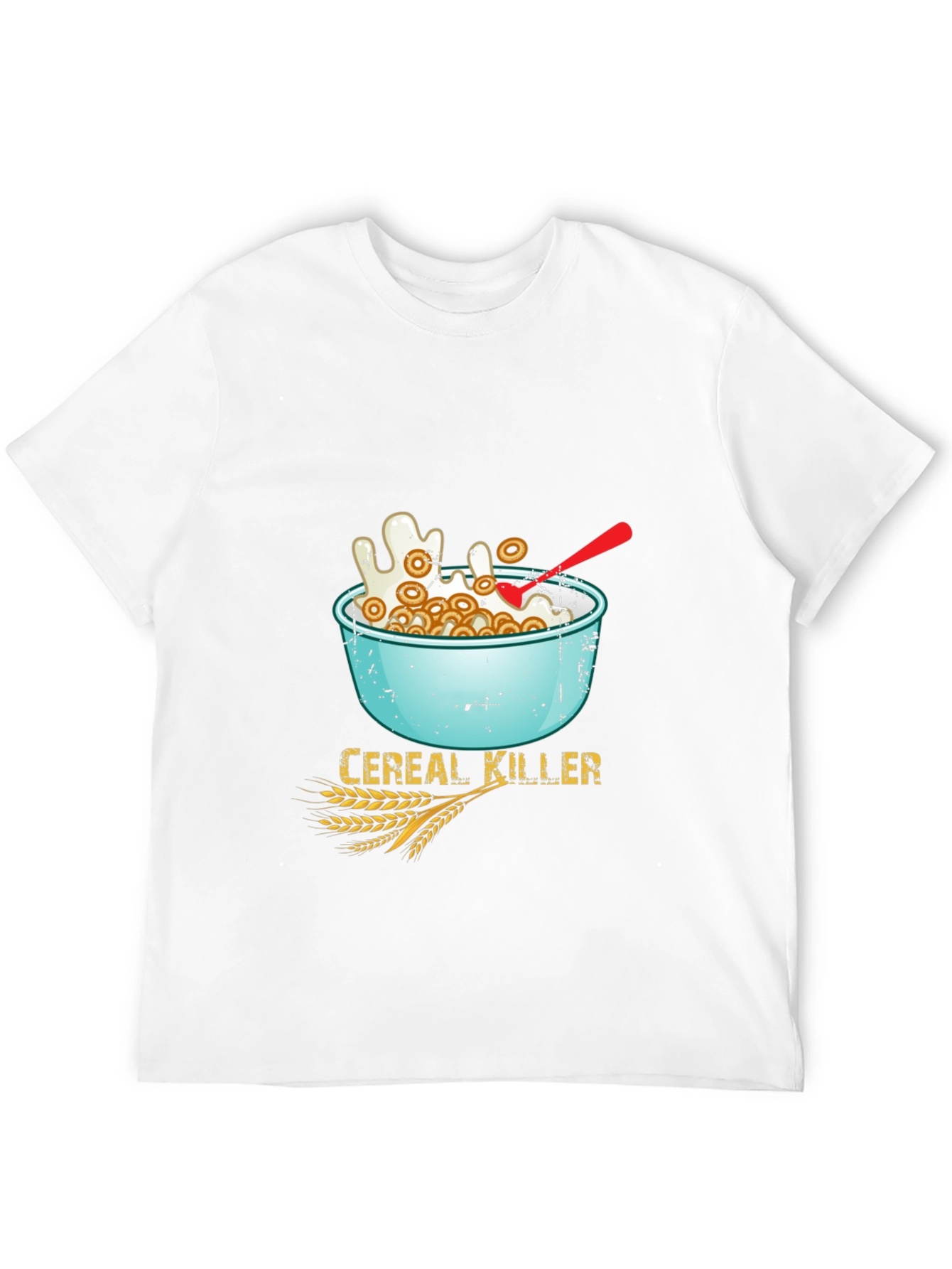 Black Cereal Killer T-Shirt - Funny Breakfast Pun Tee view 12