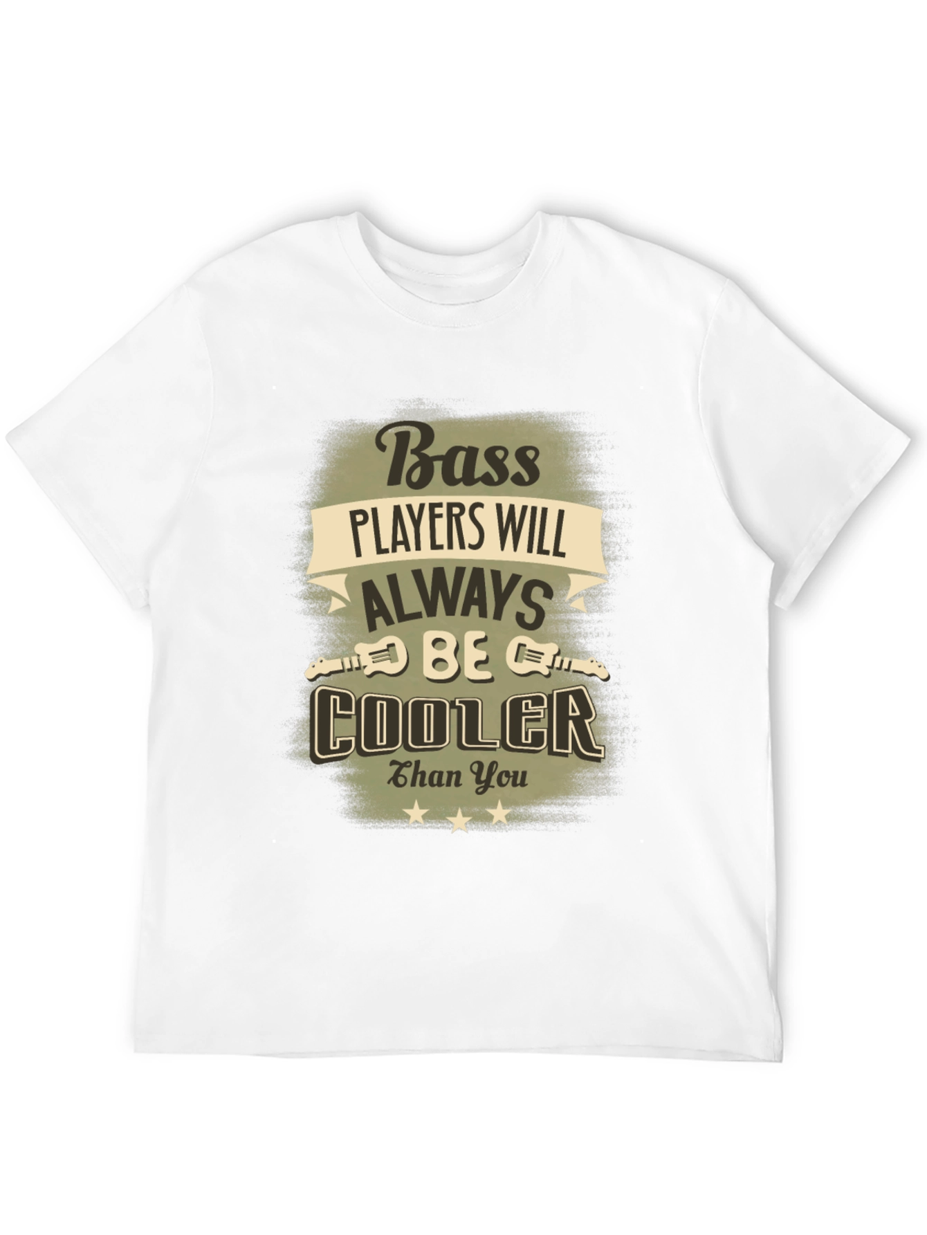Black Bass Players Will Always Be Cooler T-Shirt view 12