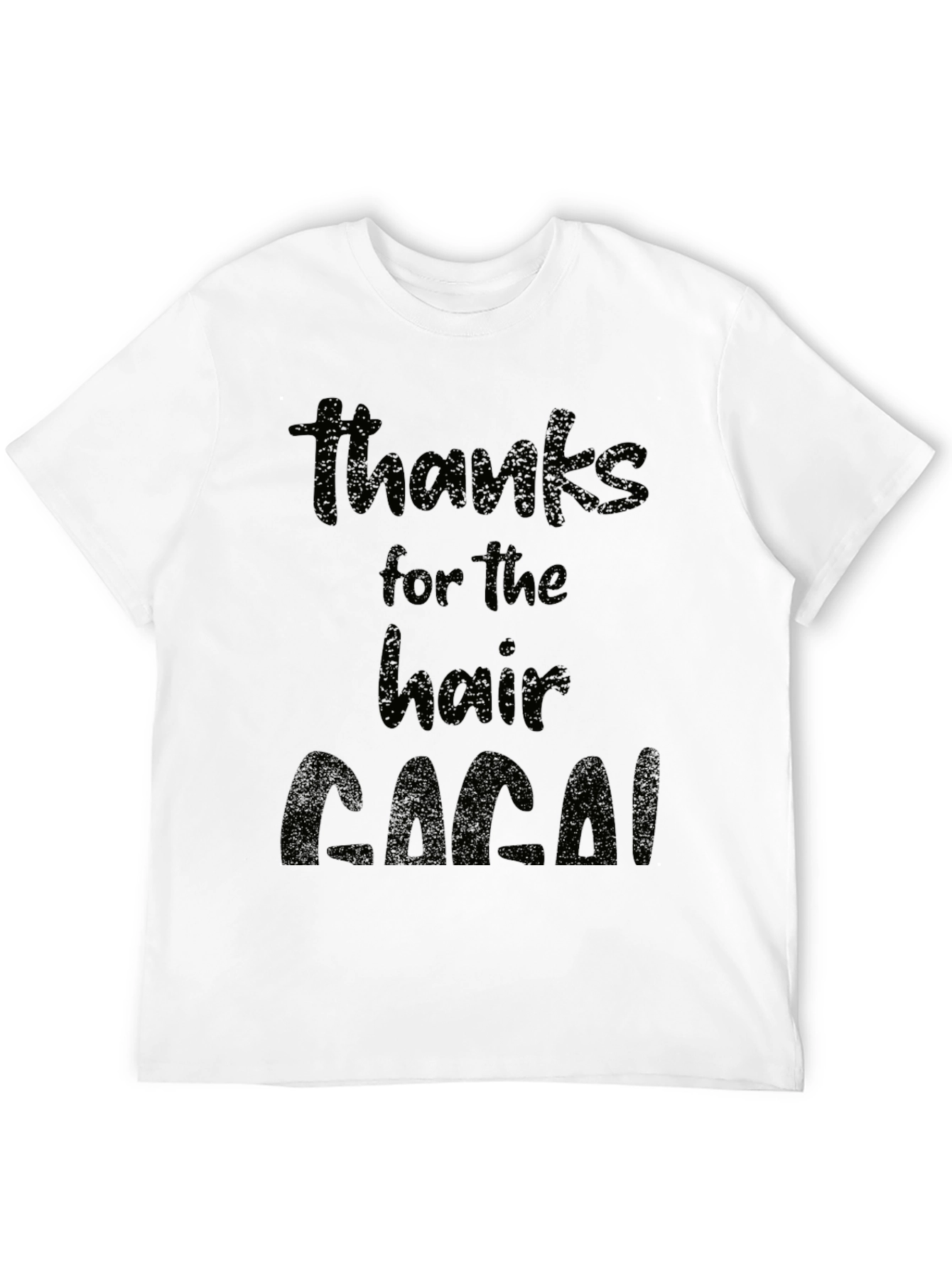 Black Thanks for the Hair T-Shirt - Funny Dad Gift view 12