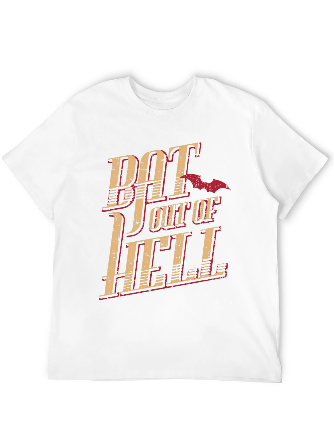 Black Bat Out of Hell Graphic T-Shirt - Vintage Style view 12