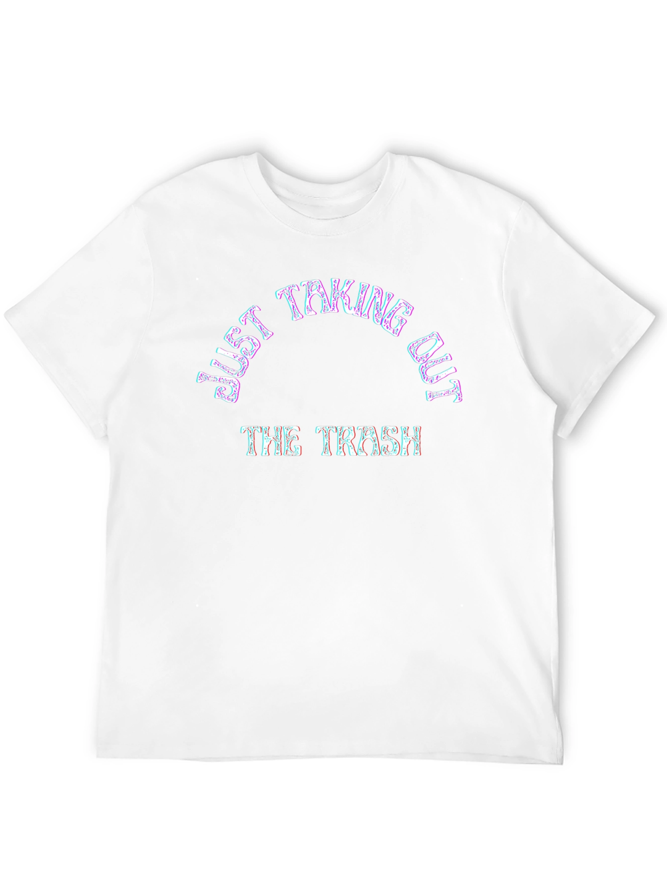 Black Just Taking Out The Trash Graphic Tee view 12