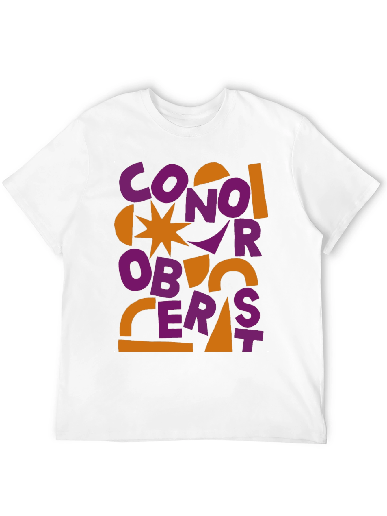 Black Conor Oberst Graphic Tee - Abstract Style view 12