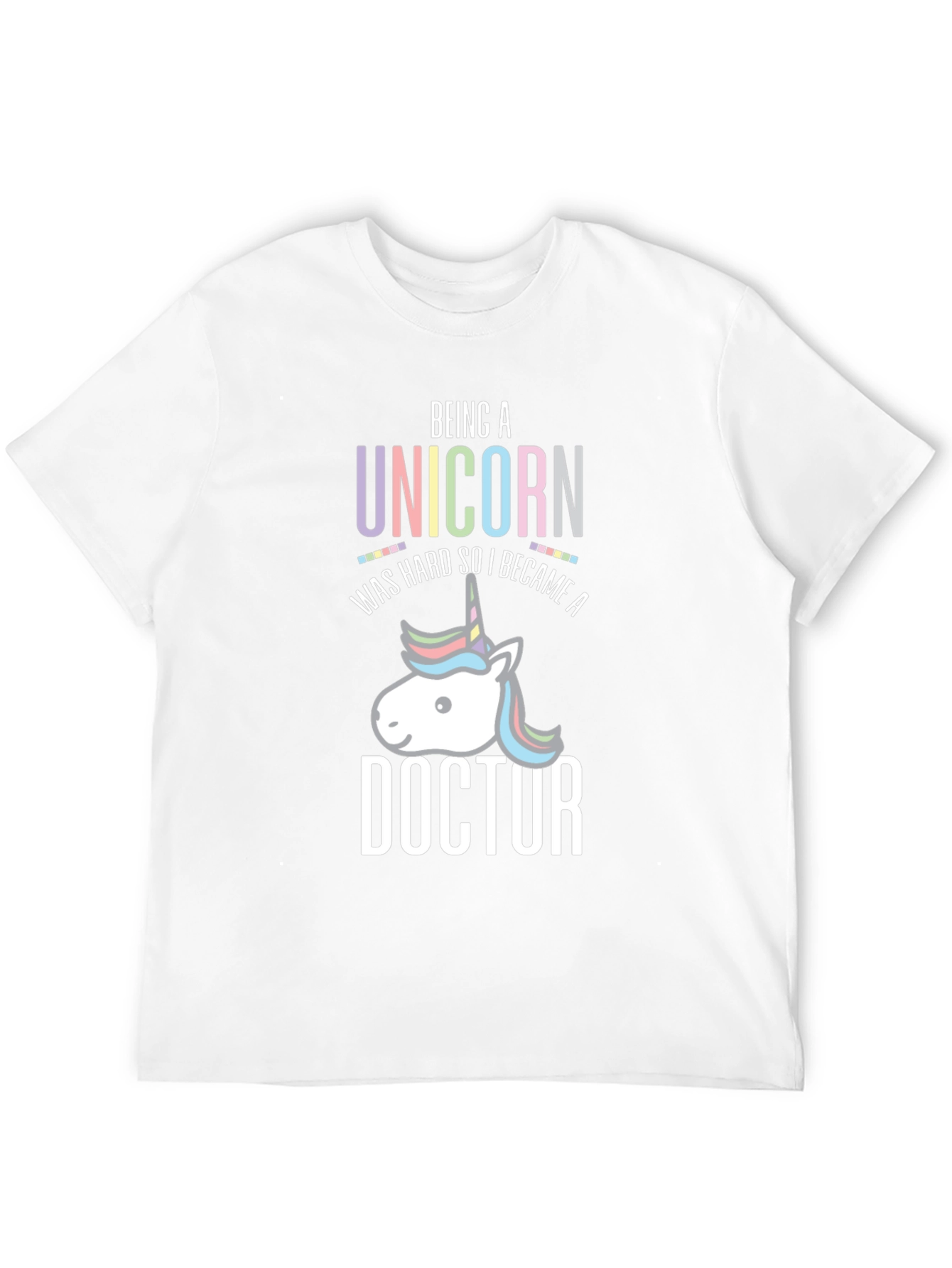 Black Unicorn Doctor T-Shirt - Funny Medical Tee view 12
