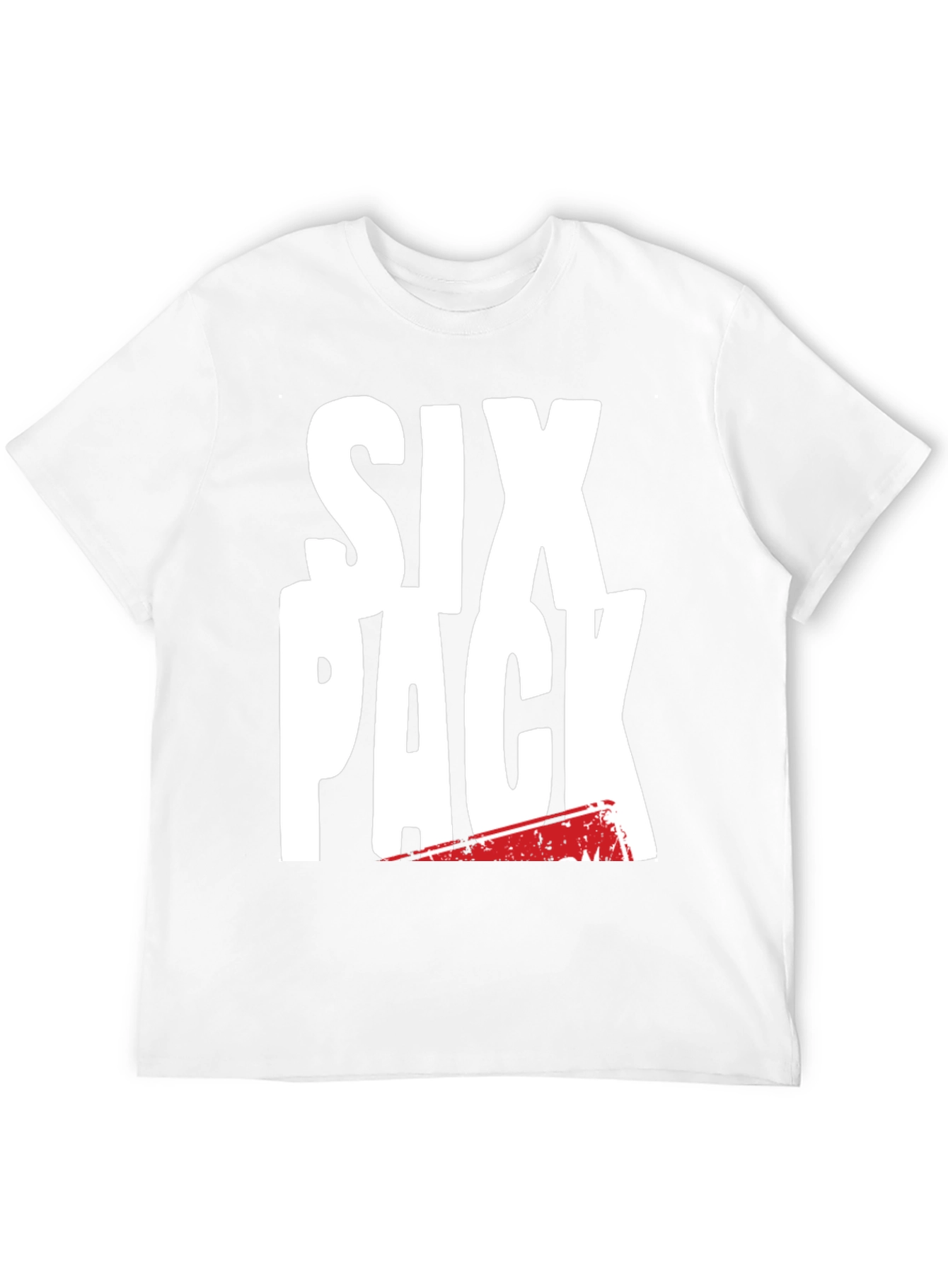 Black Six Pack Graphic Tee - Black Cotton T-Shirt view 12