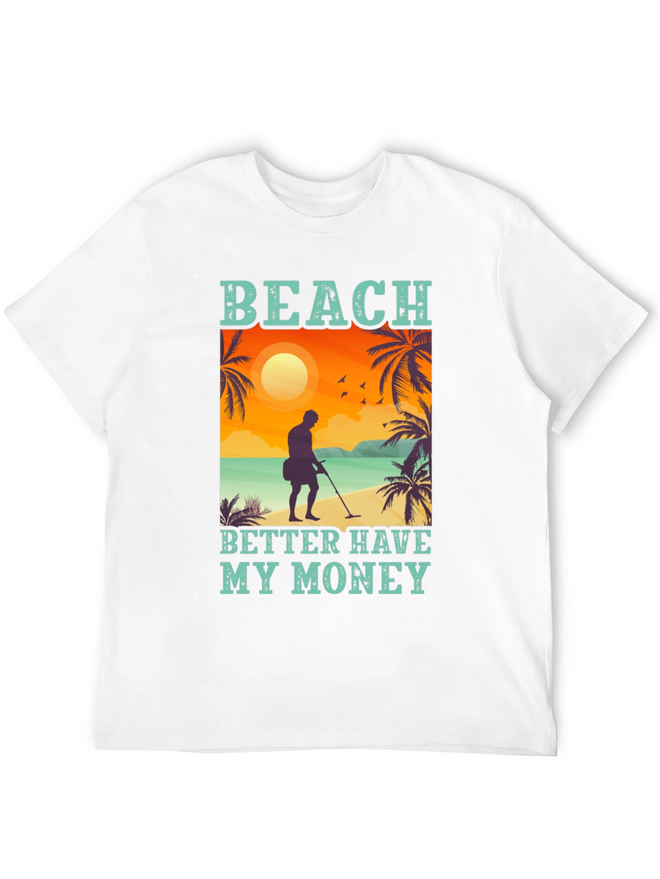 Black Beach Better Have My Money Graphic Tee view 12