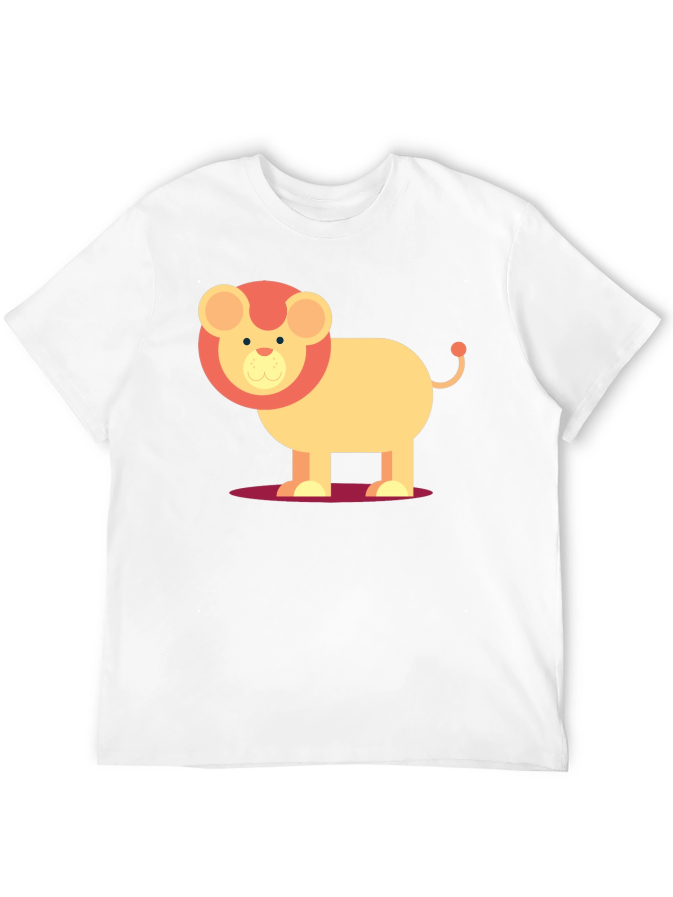 Black Lion Graphic T-Shirt - Black Casual Tee view 12