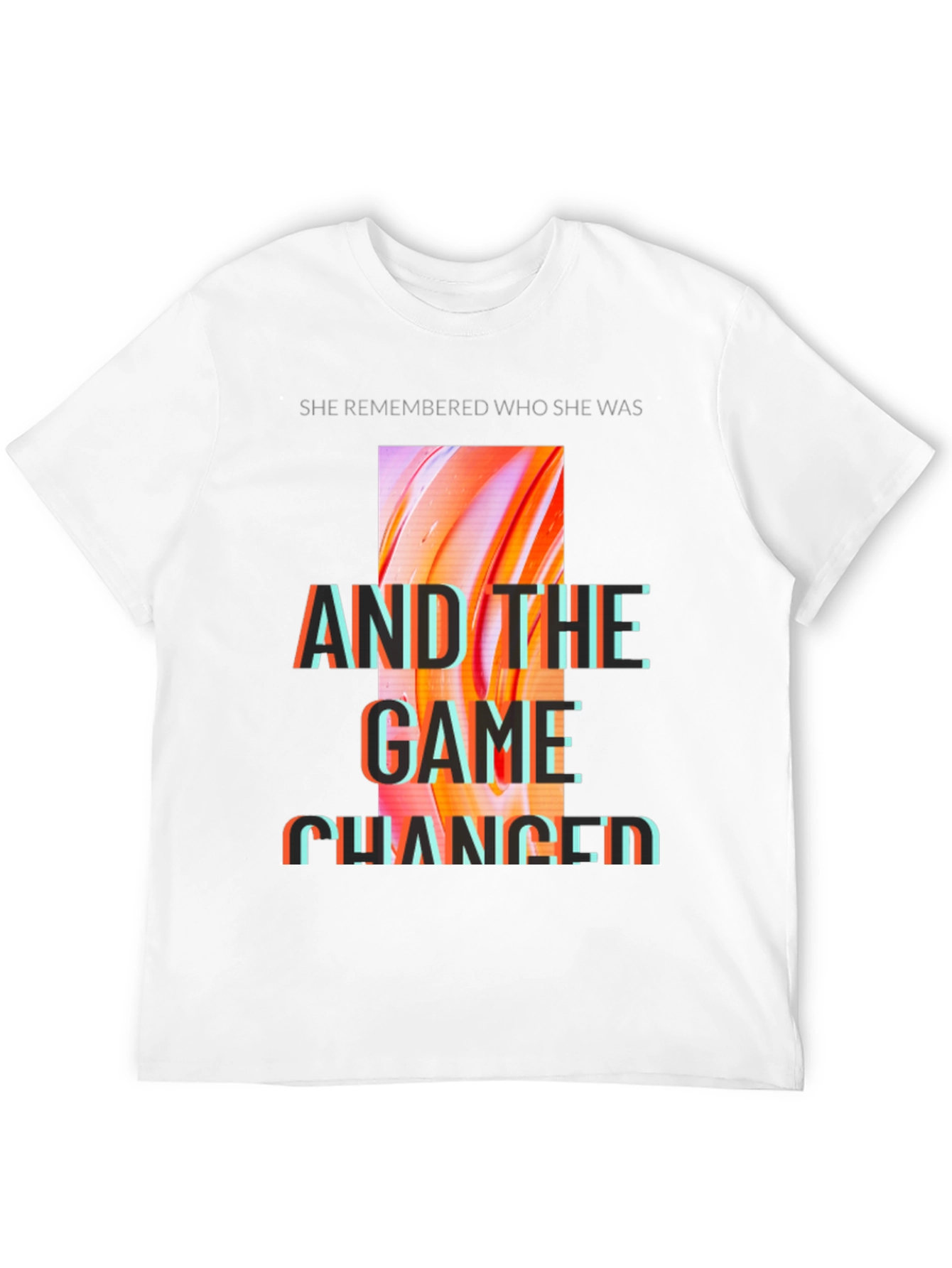 Black She Remembered T-Shirt - Motivational Graphic Tee view 12