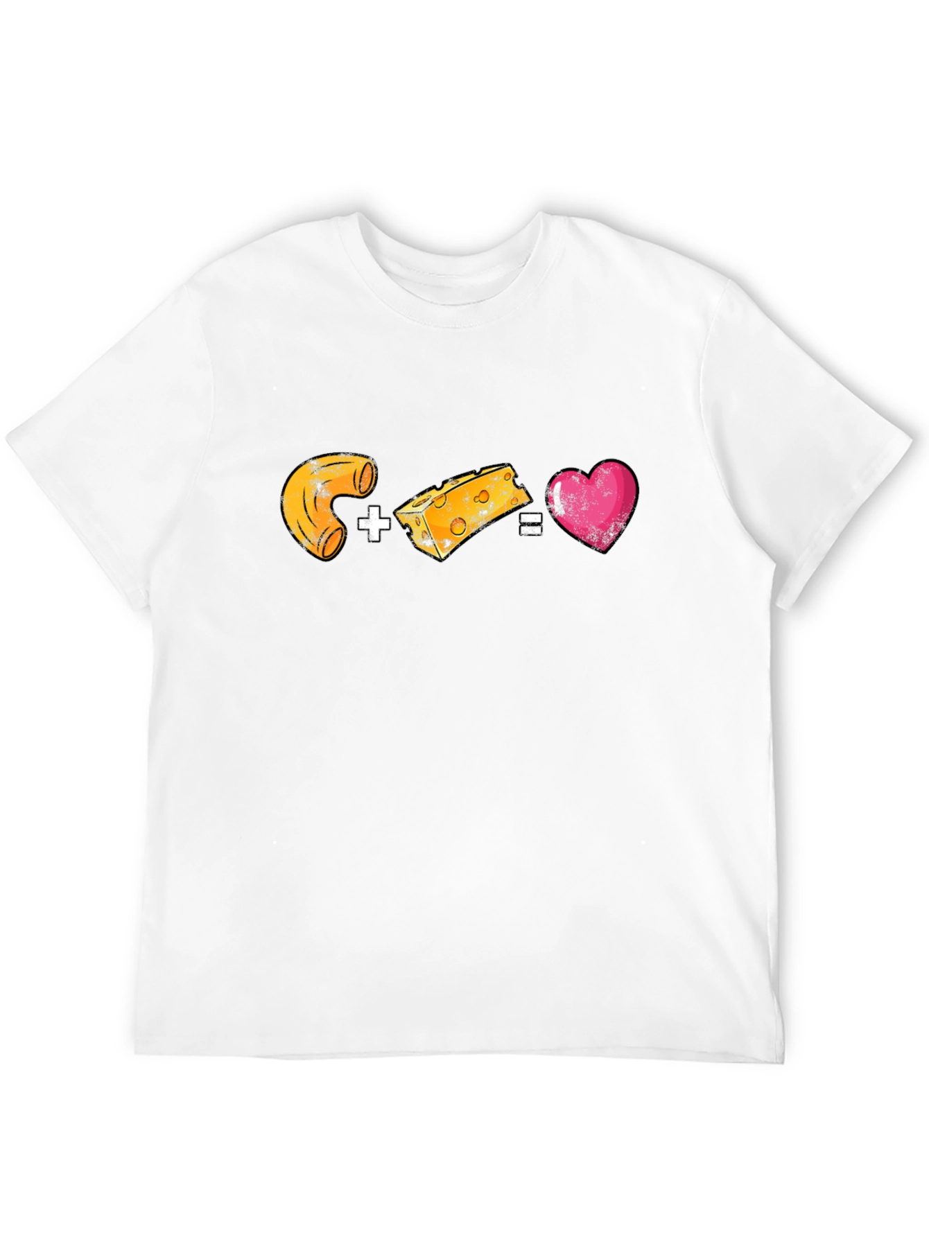 Black Mac & Cheese Heart Graphic Tee view 12