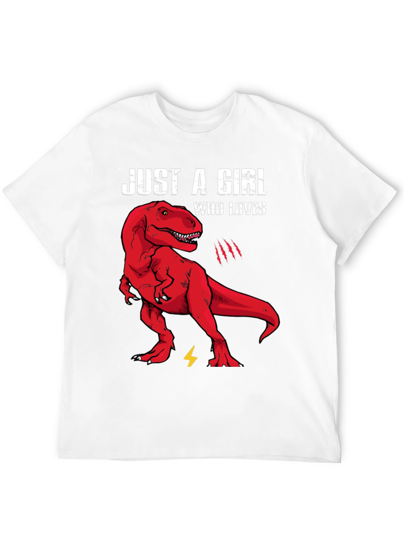 Black Girl Loves Dinosaurs T-Shirt view 12