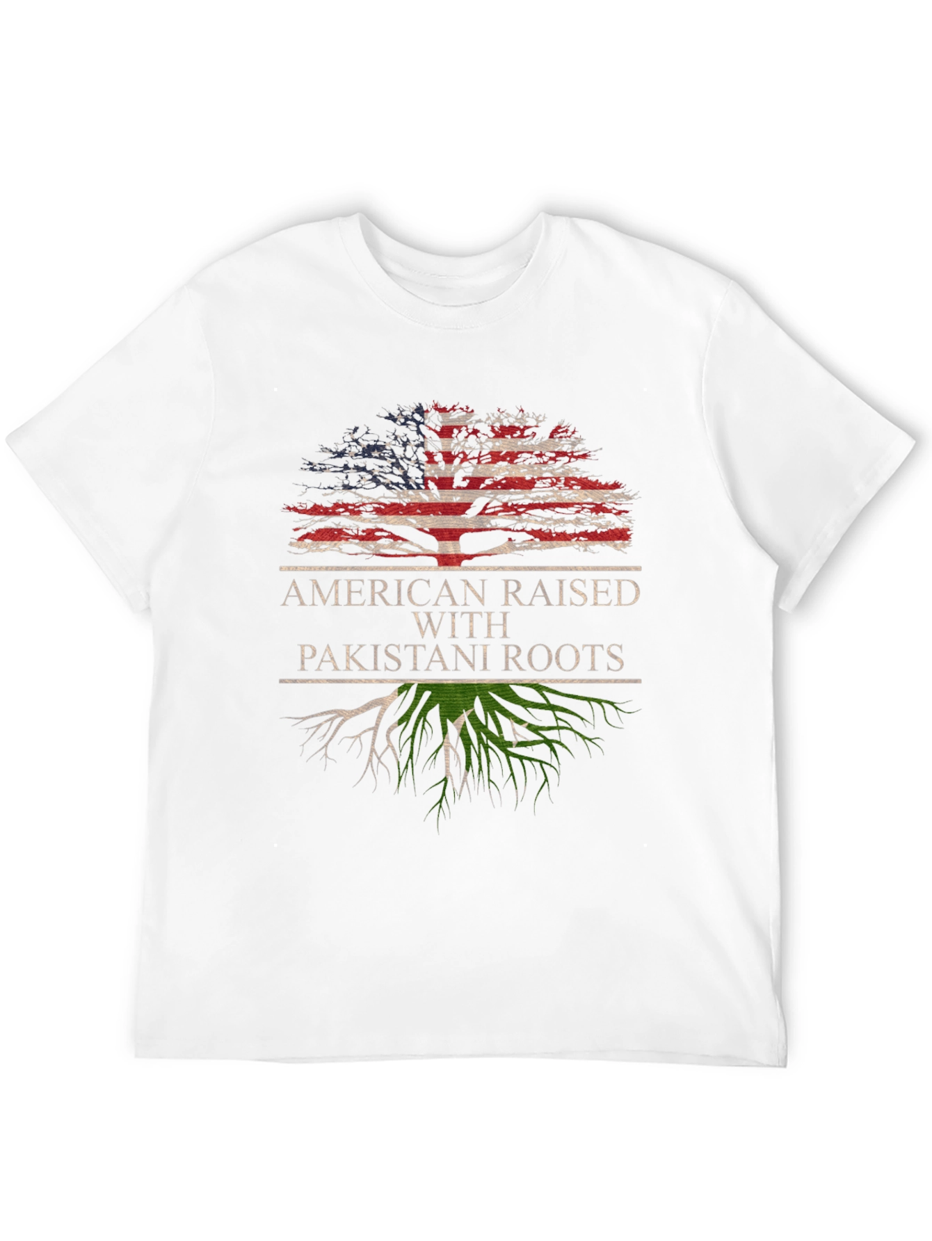 American Raised with Pakistani Roots T-Shirt - 12