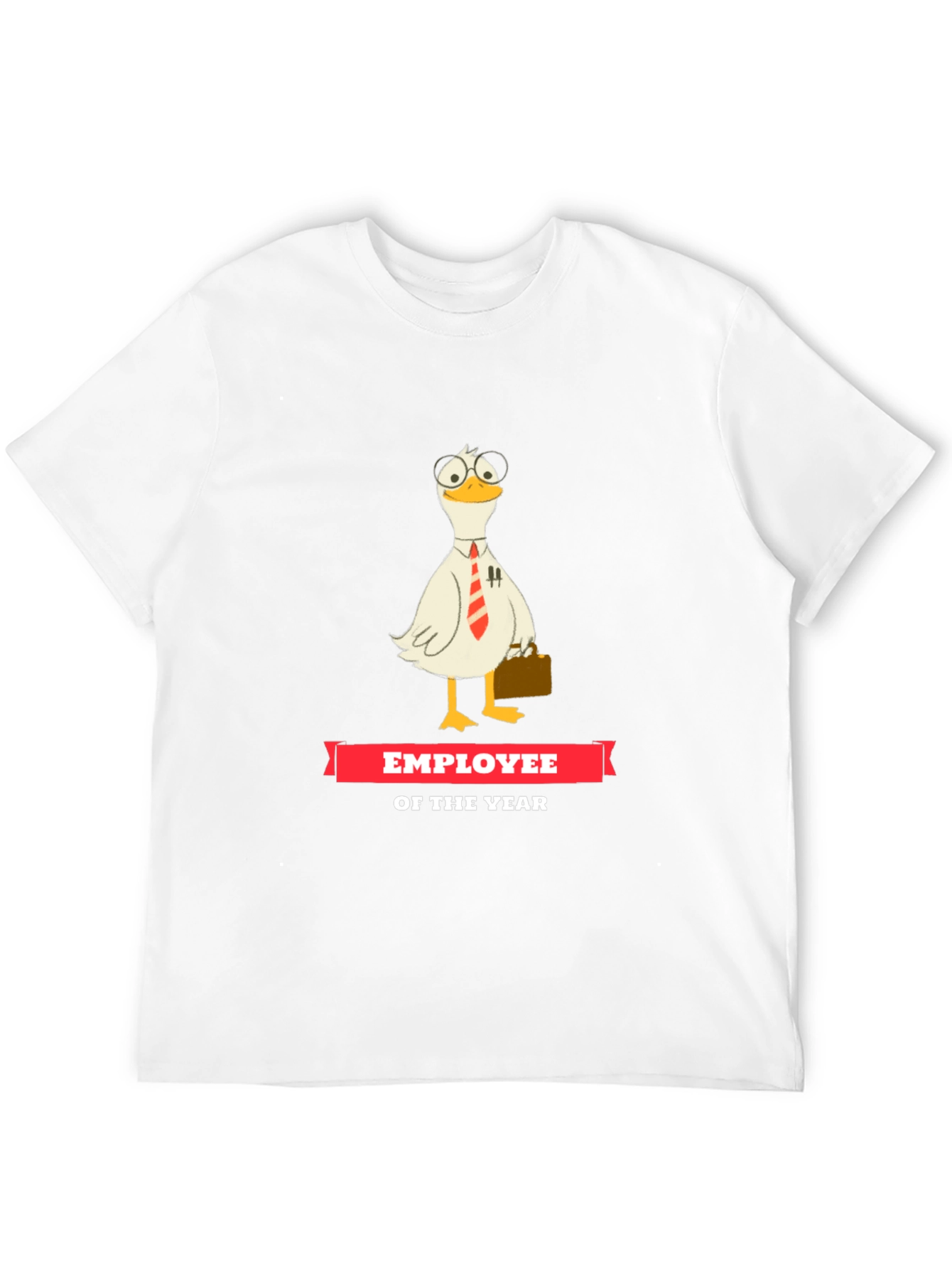 Black Employee of the Year Duck Graphic Tee view 12