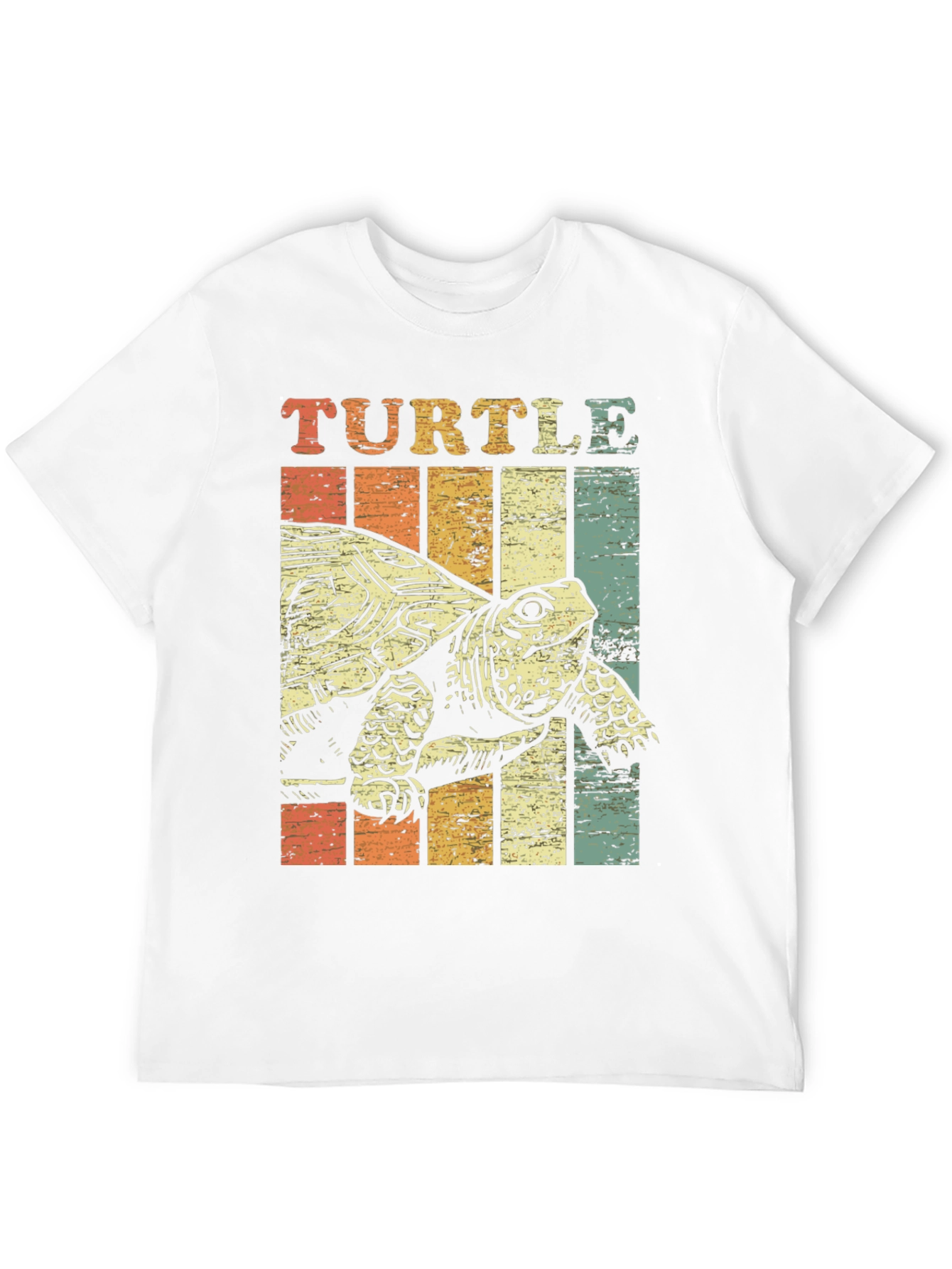 Vintage Turtle Graphic Tee - Retro Style - 12