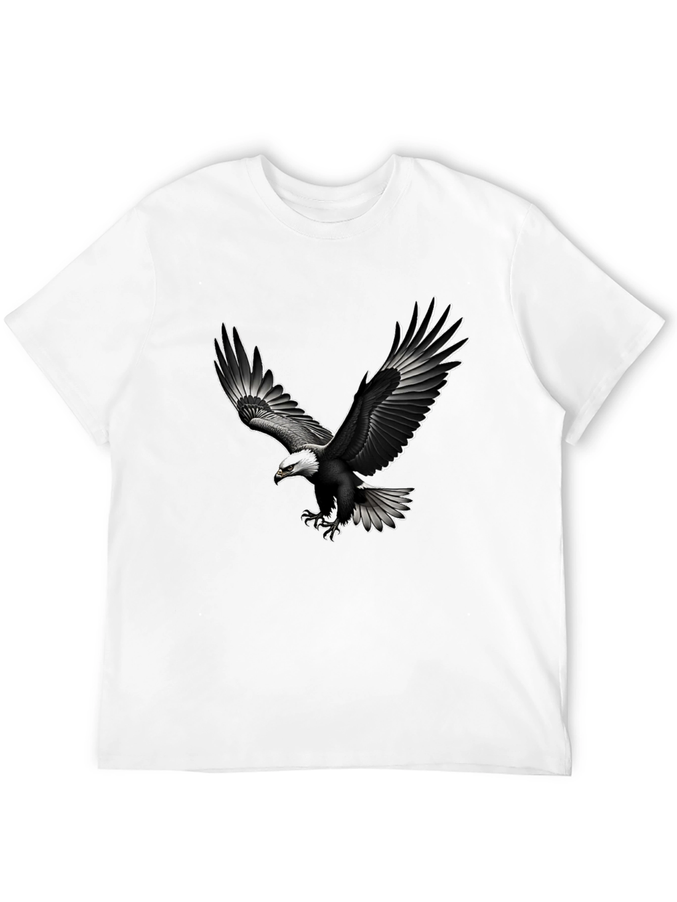 Black Black Eagle Graphic Tee - Men's Short Sleeve Shirt view 12