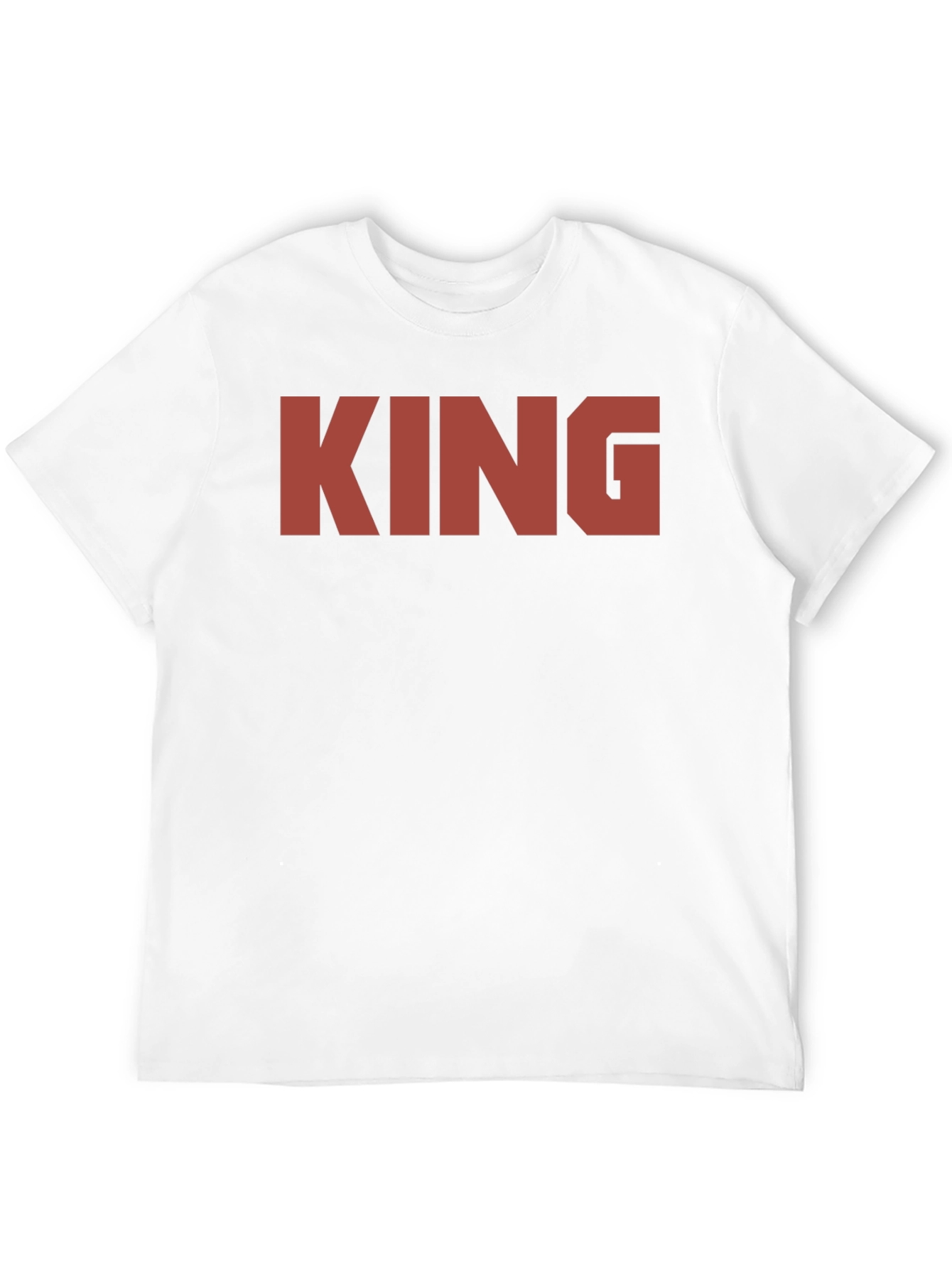 Black Bold King Graphic Tee - Black Crew Neck Shirt view 12