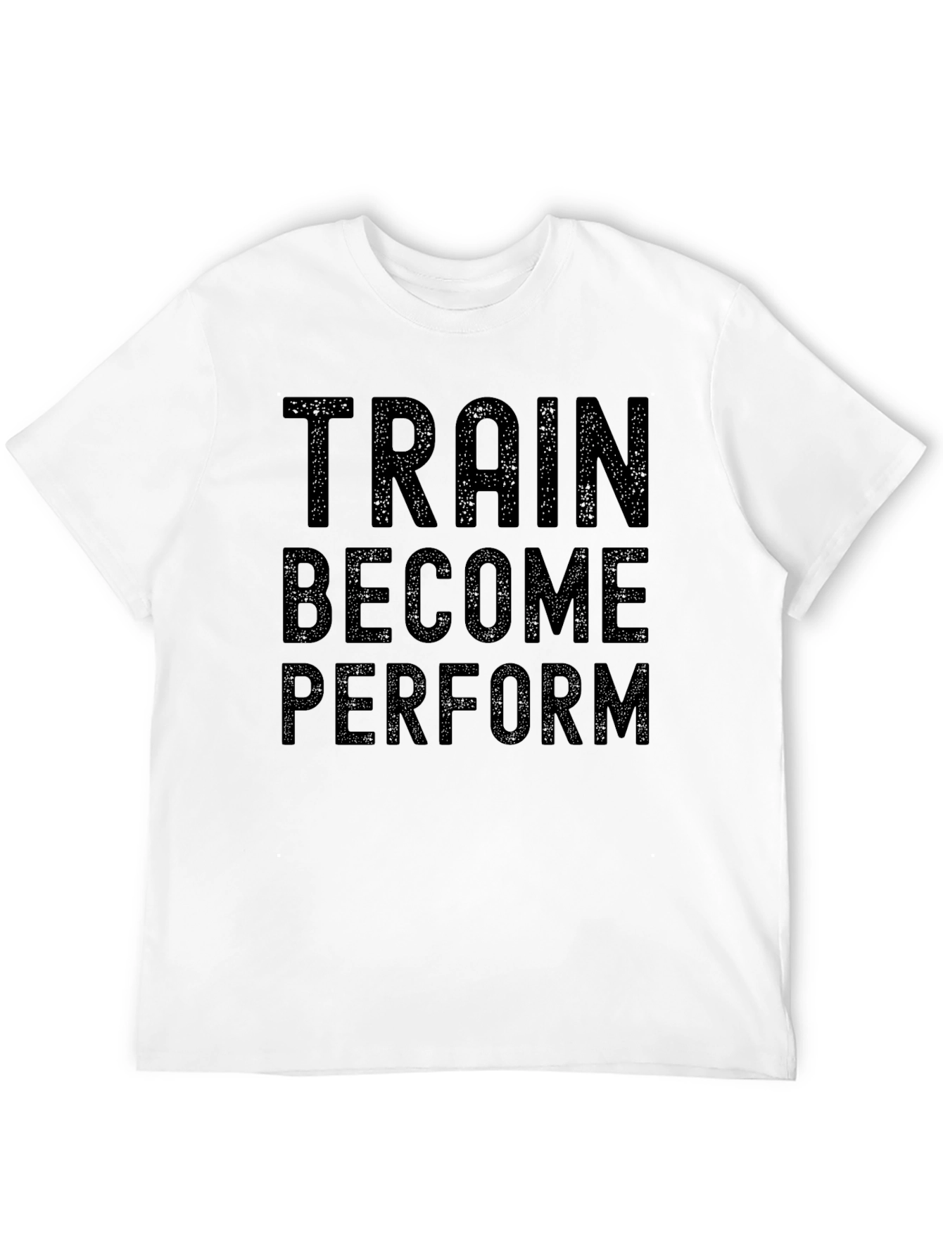 Black Train Become Perform Graphic Tee view 12
