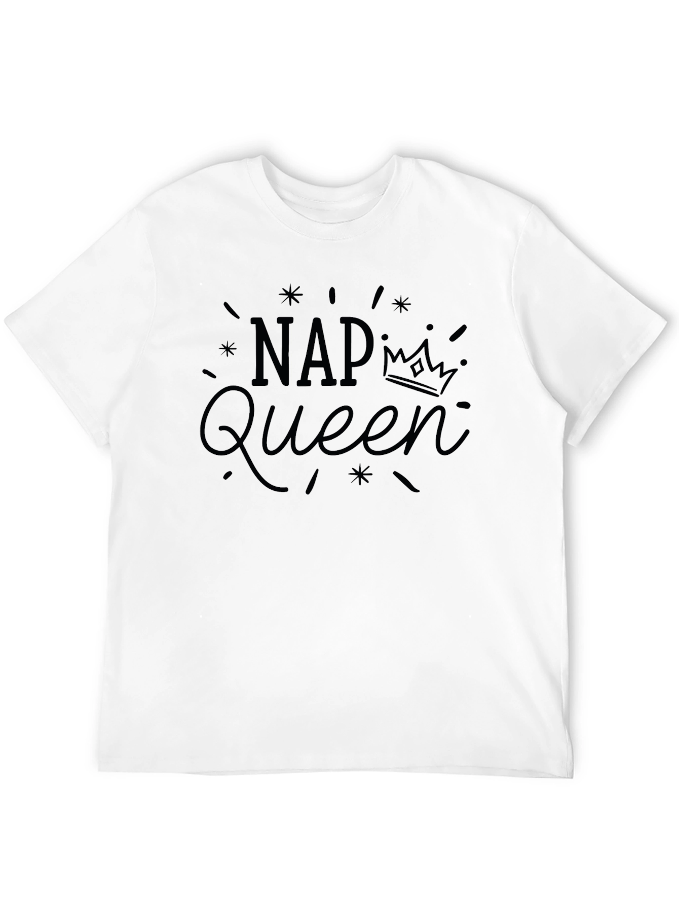 Black Nap Queen Graphic Tee - Relax in Style! view 12