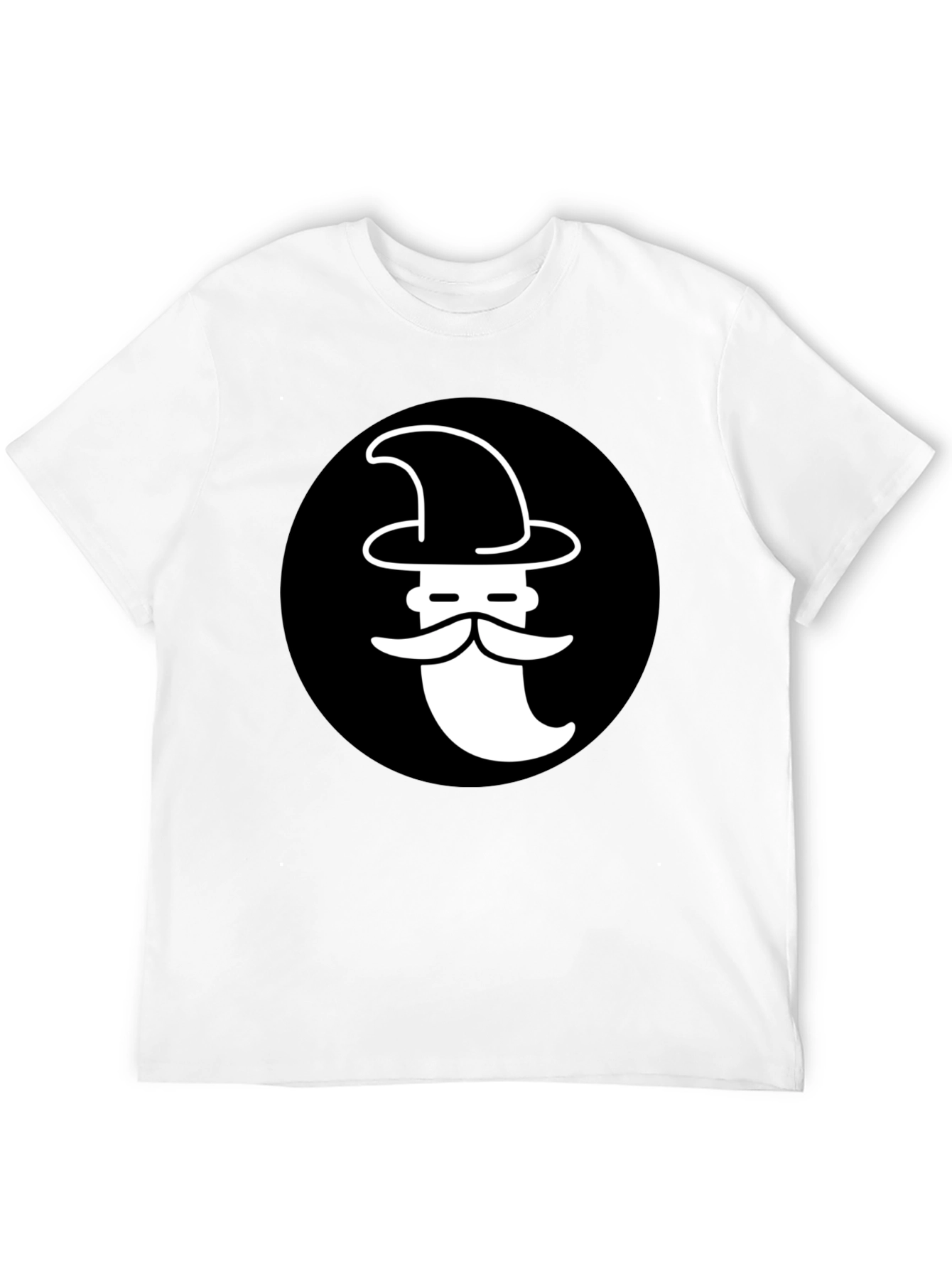 Black Wizard Graphic T-Shirt - Black Cotton Tee view 12