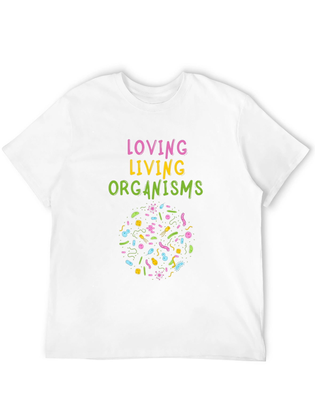 Black Loving Living Organisms Graphic Tee view 12