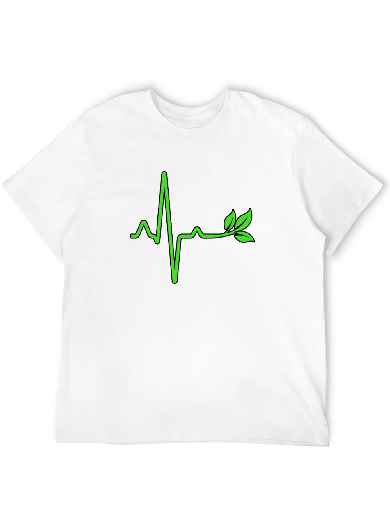 Black Nature's Vital Signs Black T-Shirt view 12