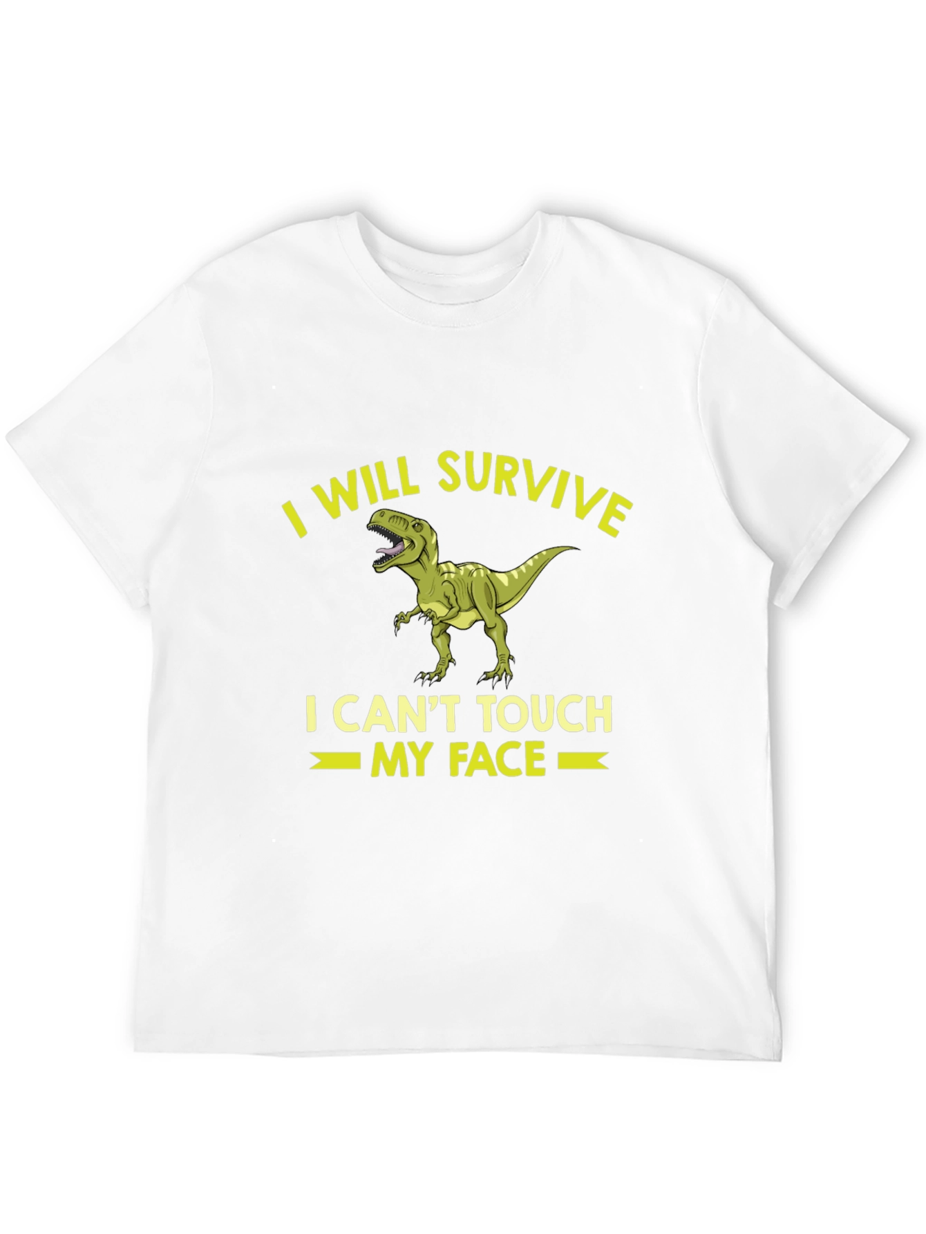 Black I Will Survive Dinosaur T-Shirt view 12