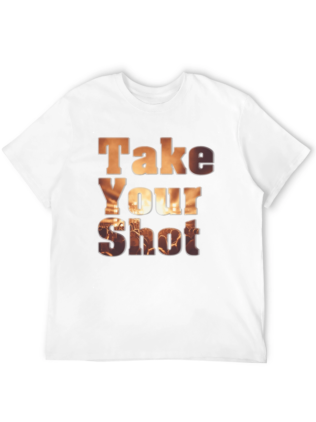 Black Take Your Shot Graphic T-Shirt view 12