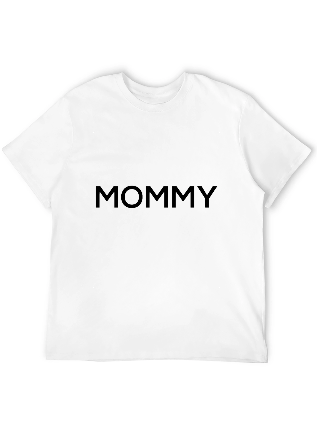 Black Trendy 'Mommy' Black Graphic Tee view 12