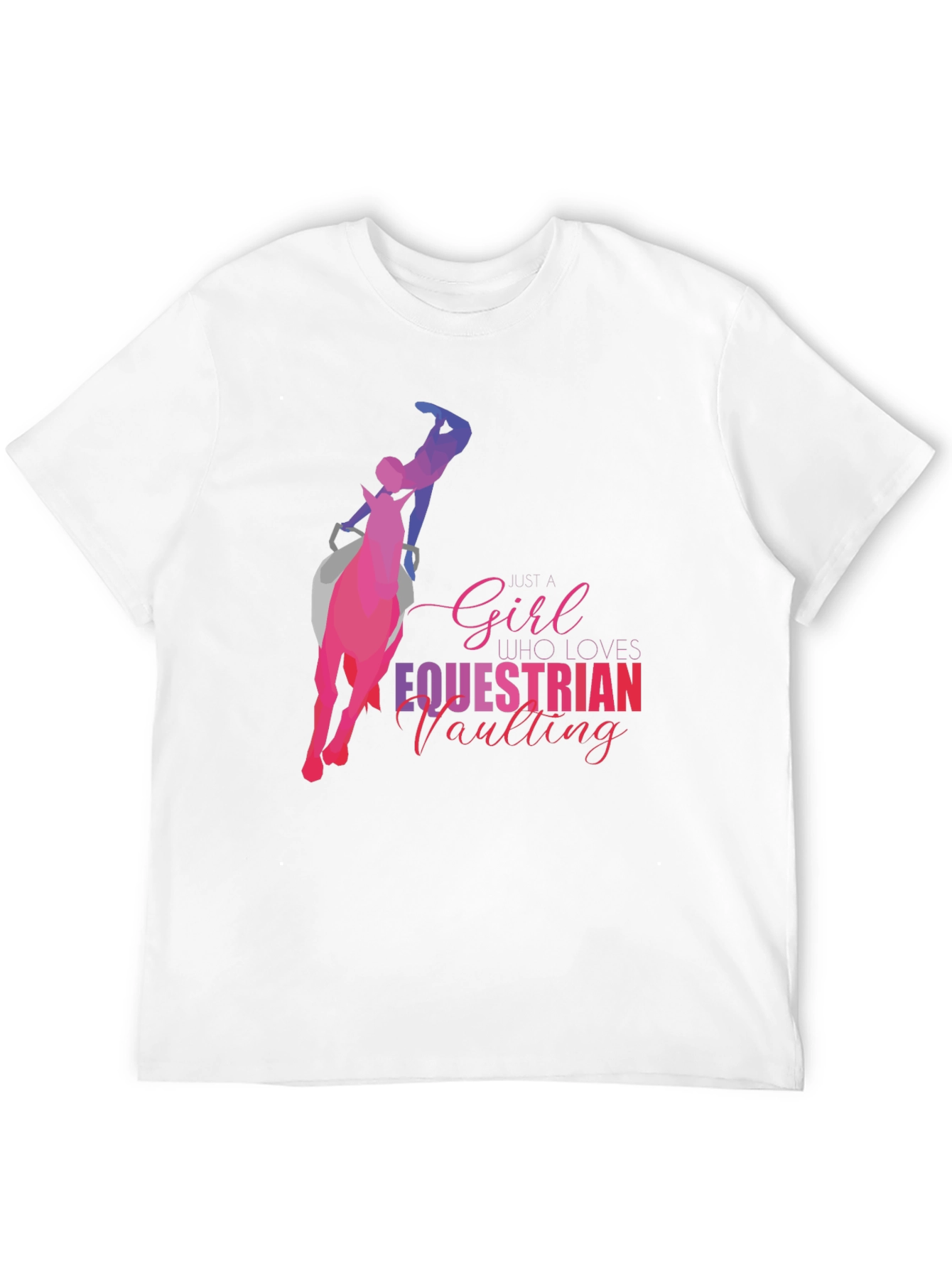 Equestrian Vaulting Graphic T-Shirt - 12