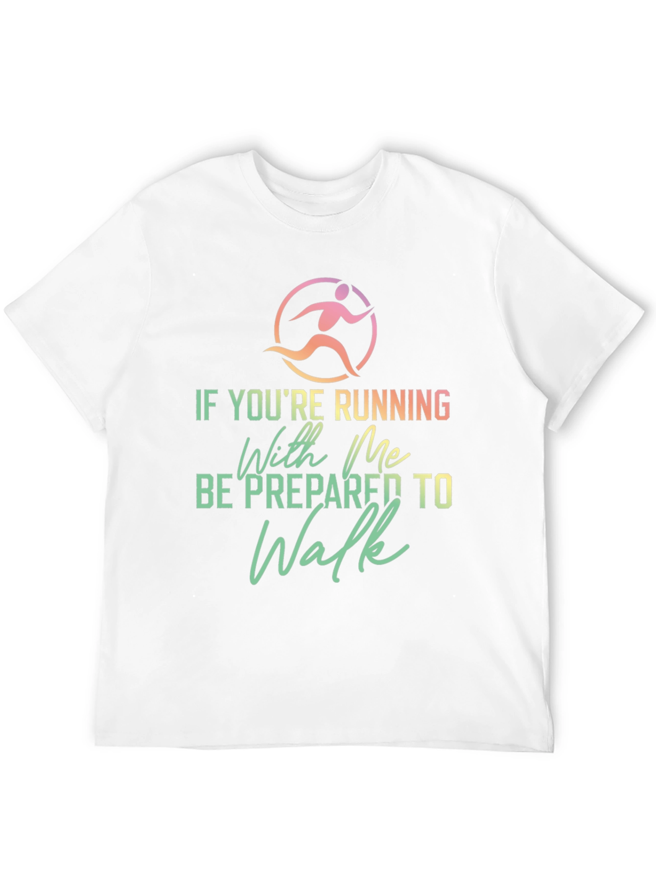 Black Funny Running Shirt: Be Prepared To Walk view 12
