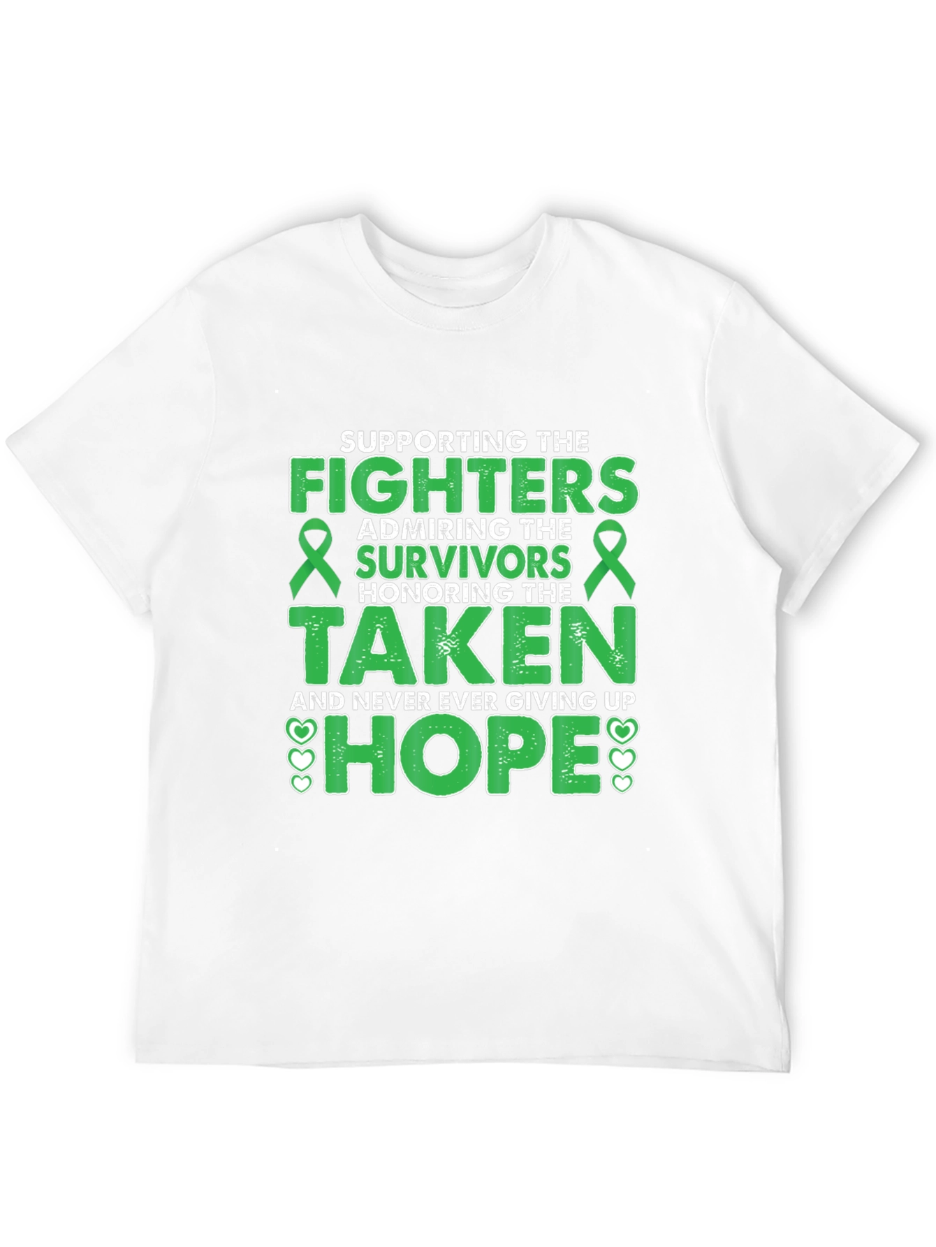 Black Supporting The Fighters Graphic T-Shirt view 12