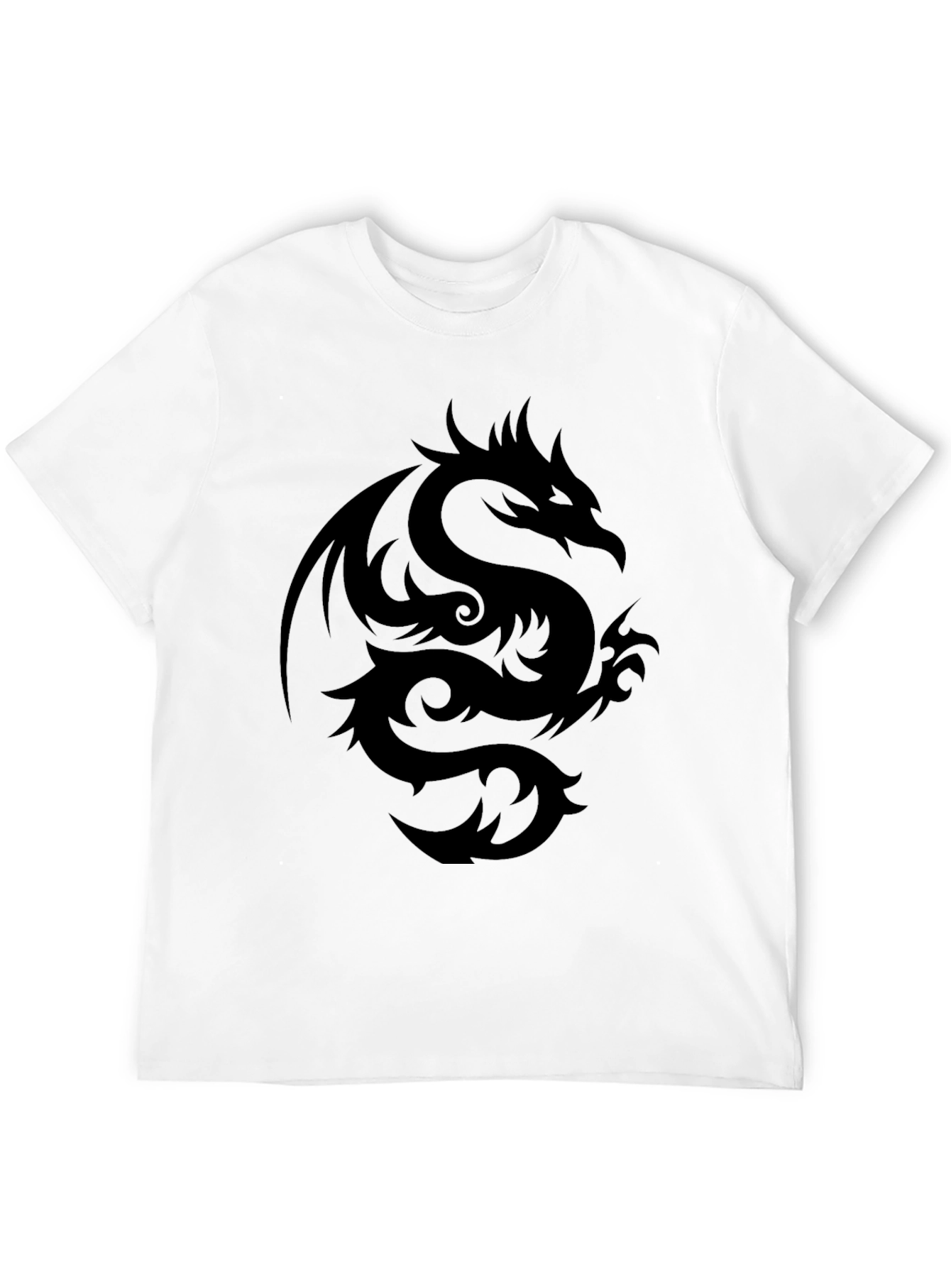 Black Black Dragon Graphic Tee - Men's Short Sleeve Shirt view 12