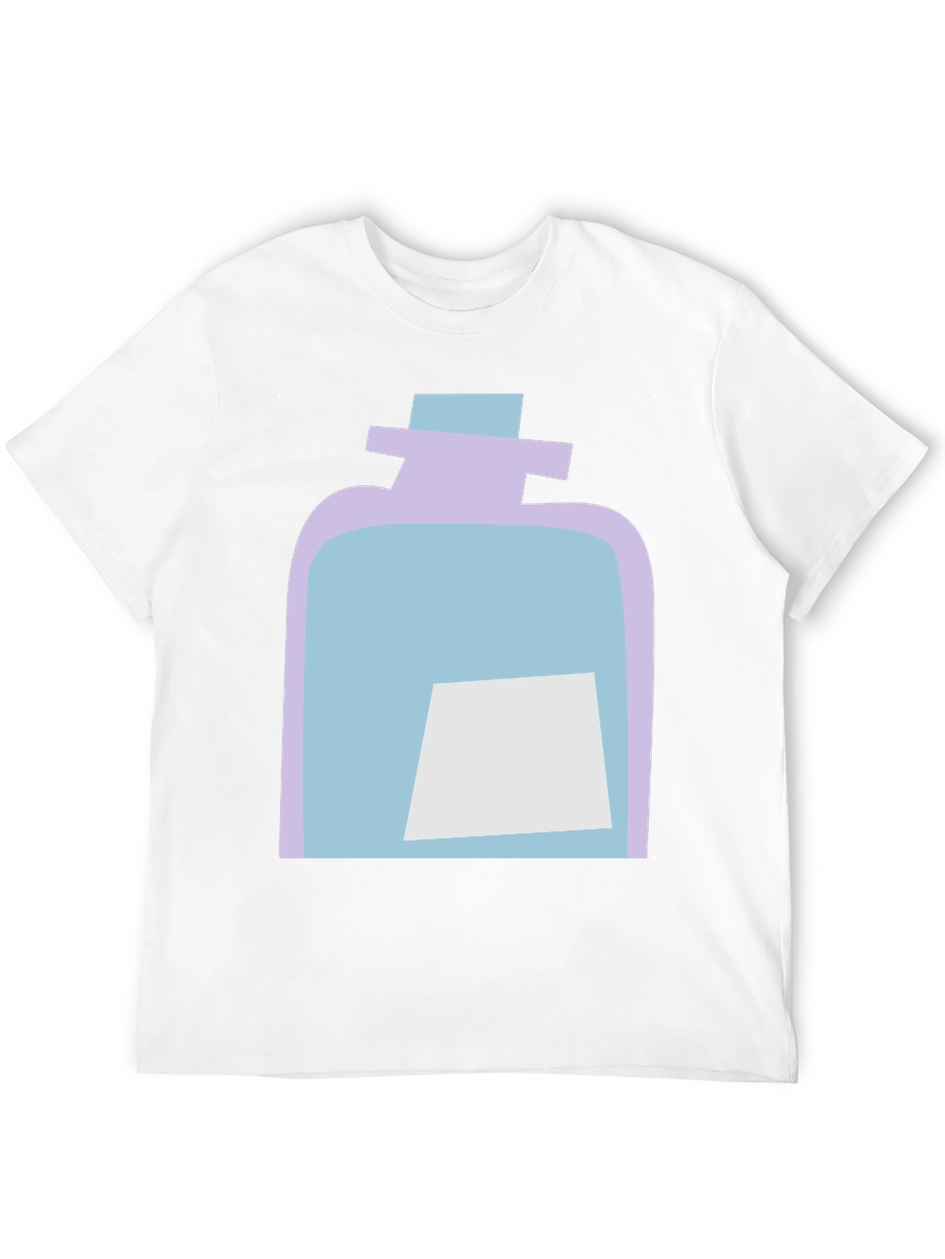 Black Potion Bottle Graphic Tee - Casual Black T-Shirt view 12