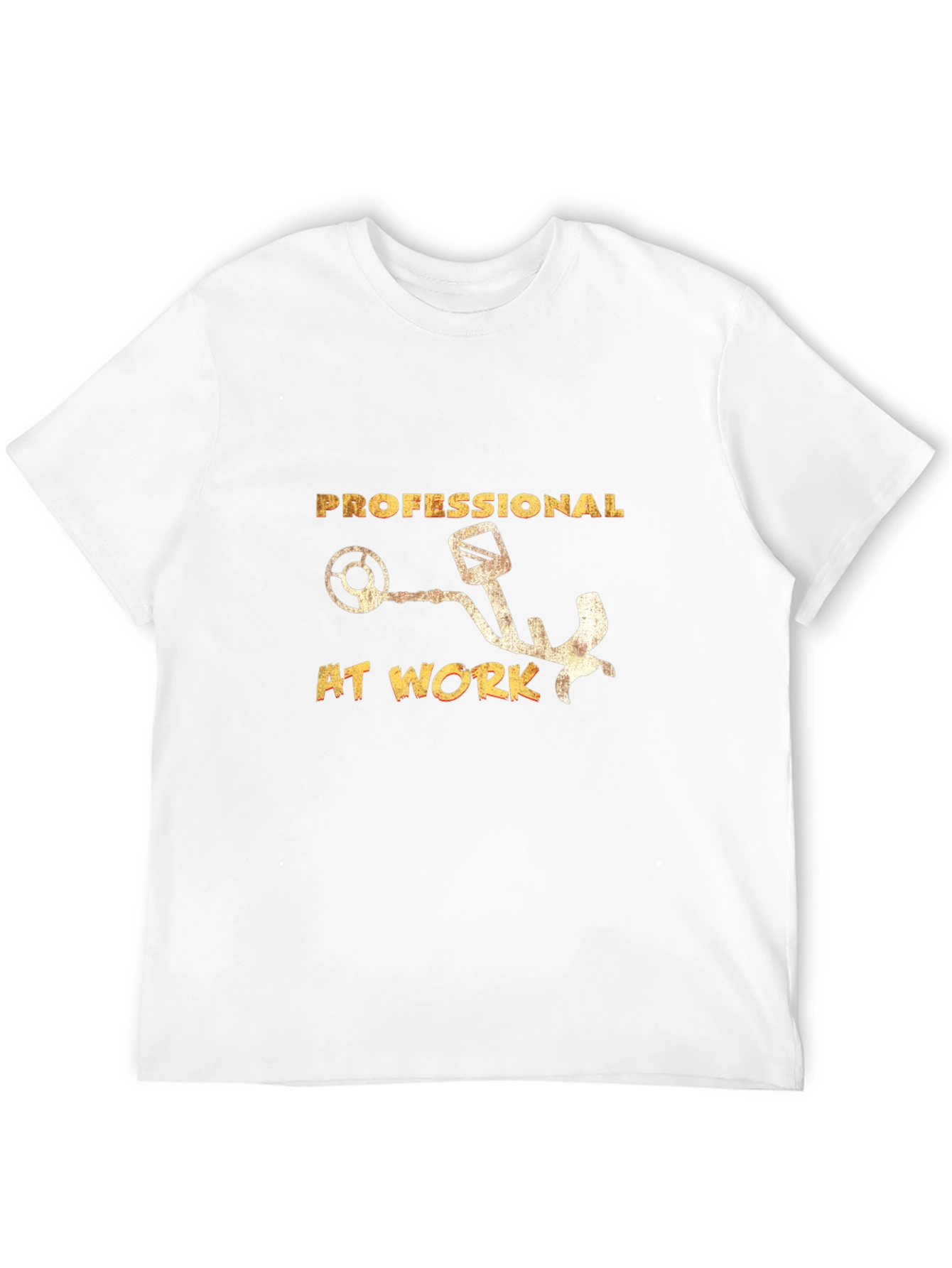 Metal Detecting Pro T-Shirt - At Work! - 12