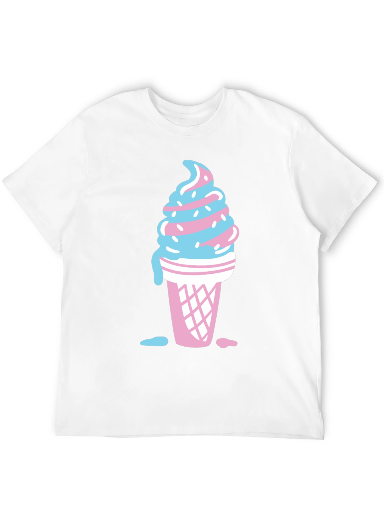 Black Ice Cream Cone T-Shirt view 12